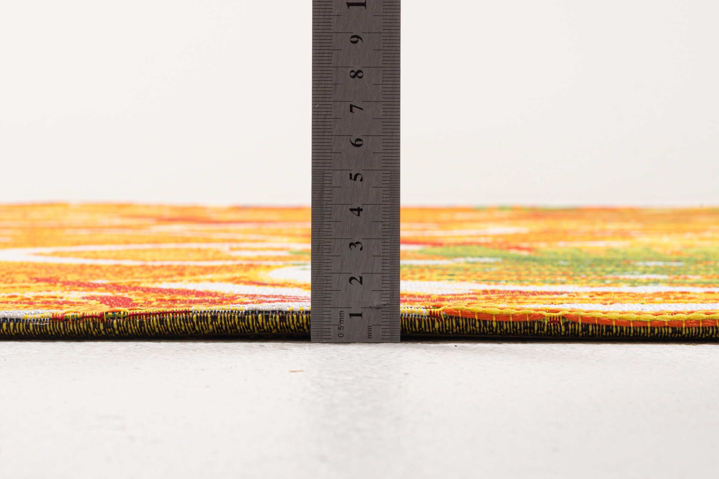 Sansibar Teppich »Rantum Beach 001« rechteckig 5 mm Höhe Flachgewebe, modernes Sommer Design, In- und Outdoor geeignet