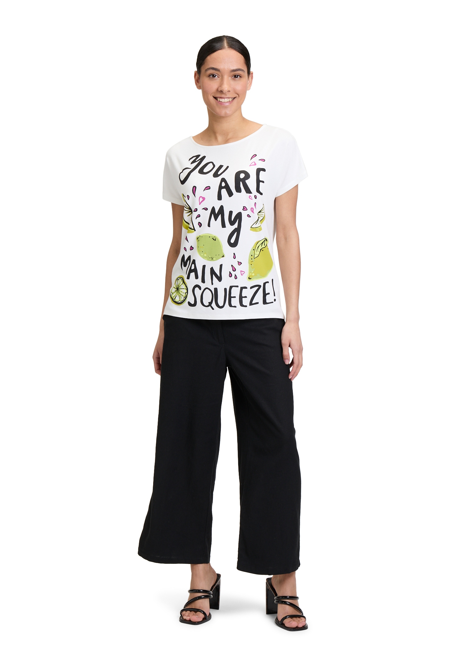 Betty Barclay Kurzarmshirt »Basic Shirt mit U-Boot-Ausschnitt«