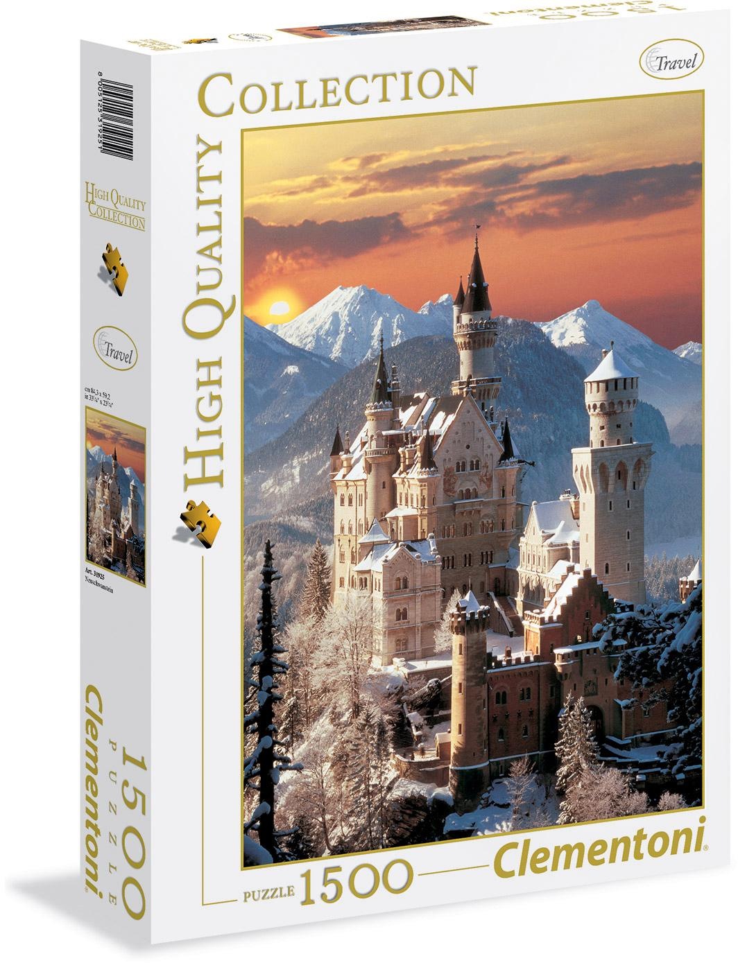 Clementoni® Puzzle »High Quality Collection, Neuschwanstein«, Made in Europe