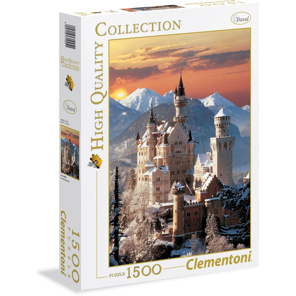 Clementoni® Puzzle »High Quality Collection - Neuschwanstein«, Made in Europe