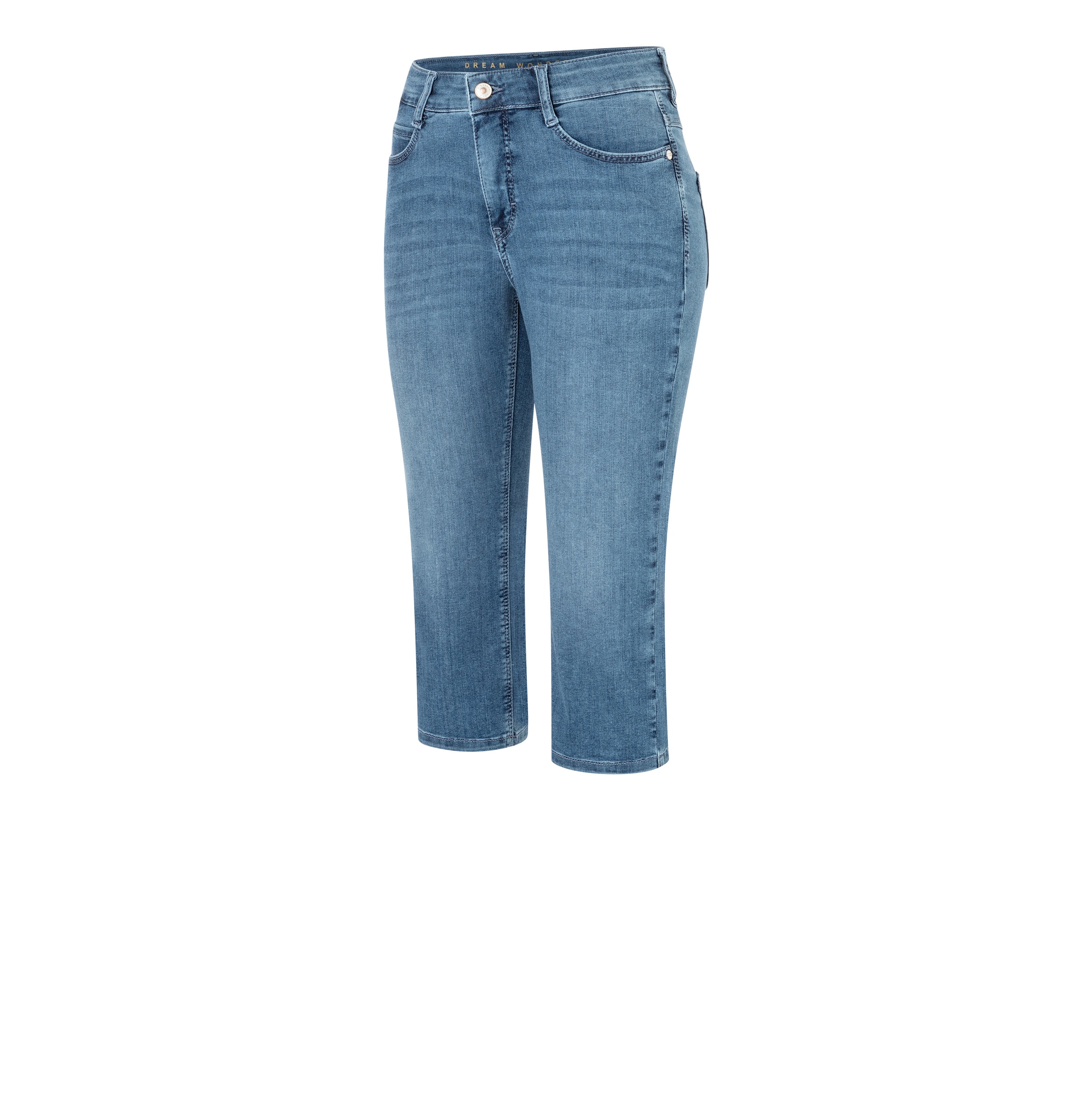 MAC Caprijeans »Dream-Sum« Bequemer Sitz mit krempelbarem Saum