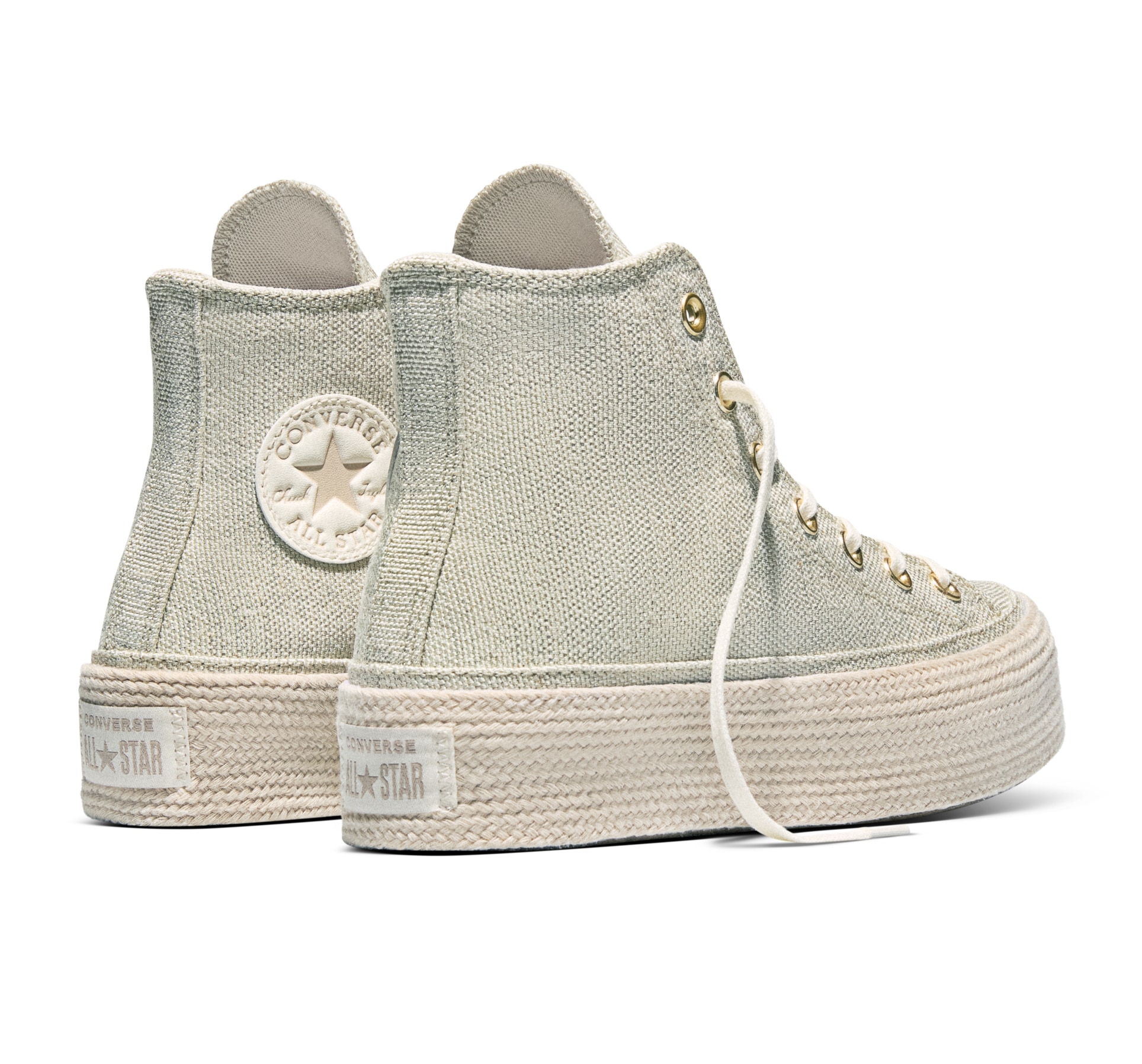 Converse Sneaker »CHUCK TAYLOR ALL STAR LIFT ESPADRILLE«  für sportlichen Look im Alltag, sportlicher Stil, mit Schnürung