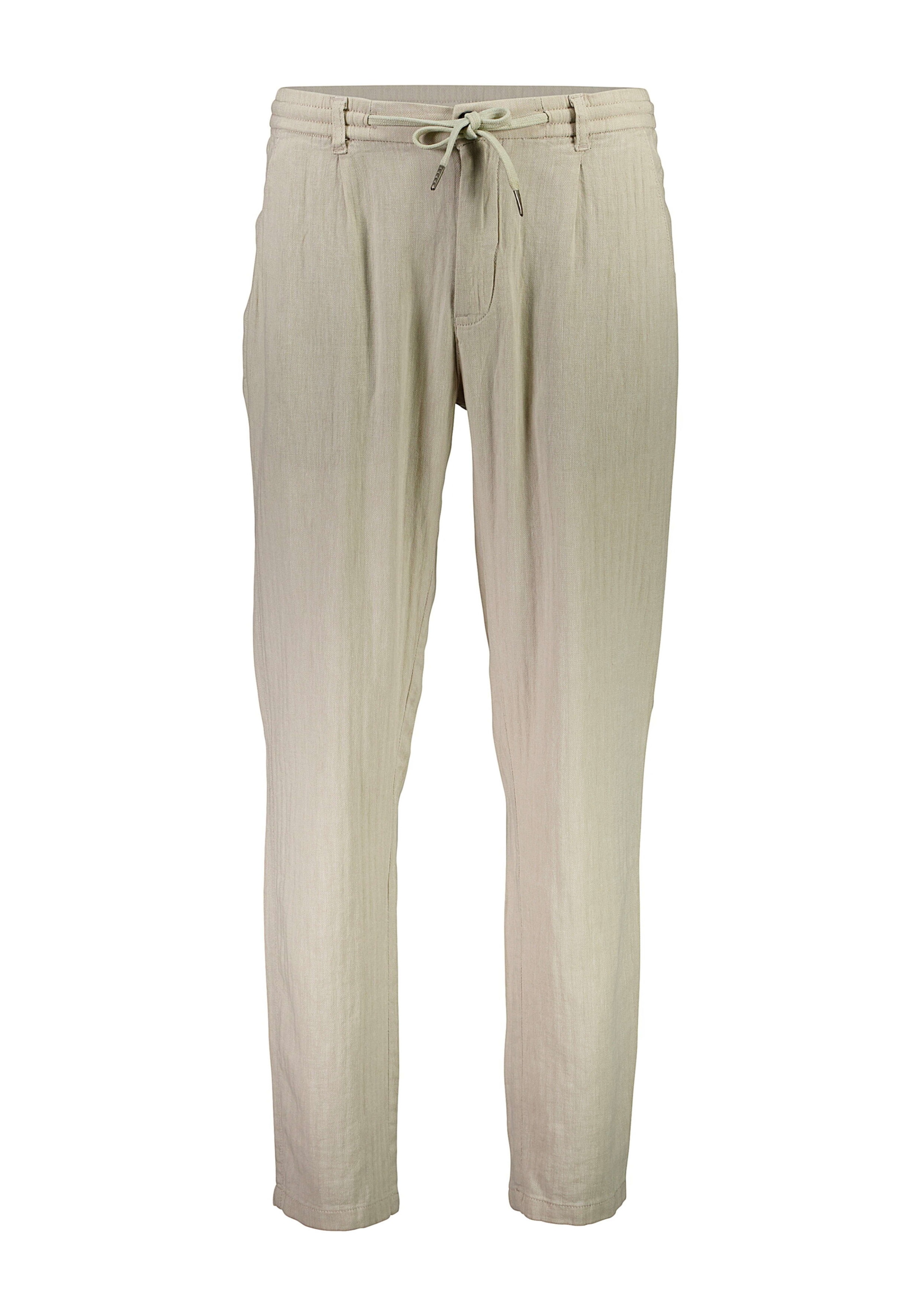 LINDBERGH Leinenhose  mit Kordelzug und elastischem Bund