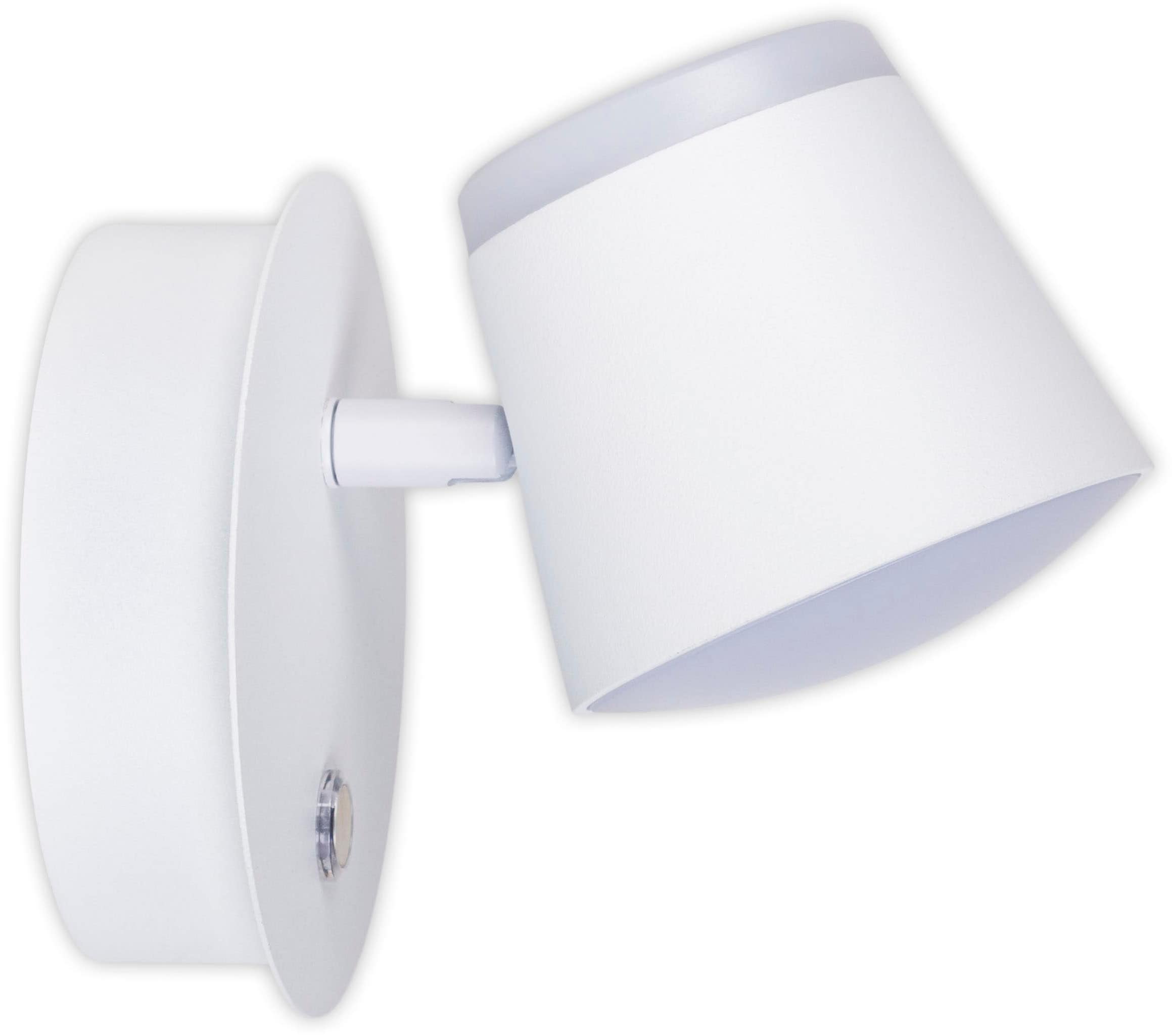 näve LED Wandleuchte »Tondo« LED-Modul 1 Stk. Warmweiß magnetisch, Akku Aufladung per USB-C Kabel, dimmbar per touch, Memory