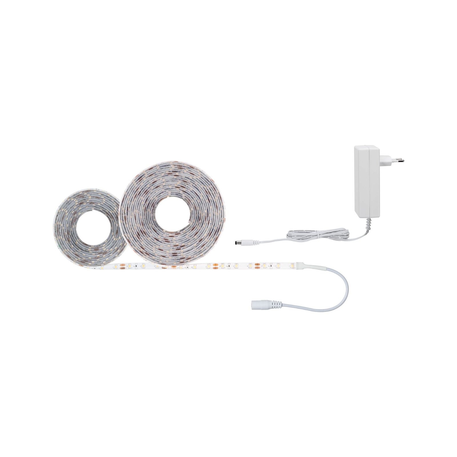 Paulmann LED-Streifen »SimpLED Stripe Set 7,5m 20W 230/12V DC Weiß Metall Kunststoff«, 1 St.-flammig