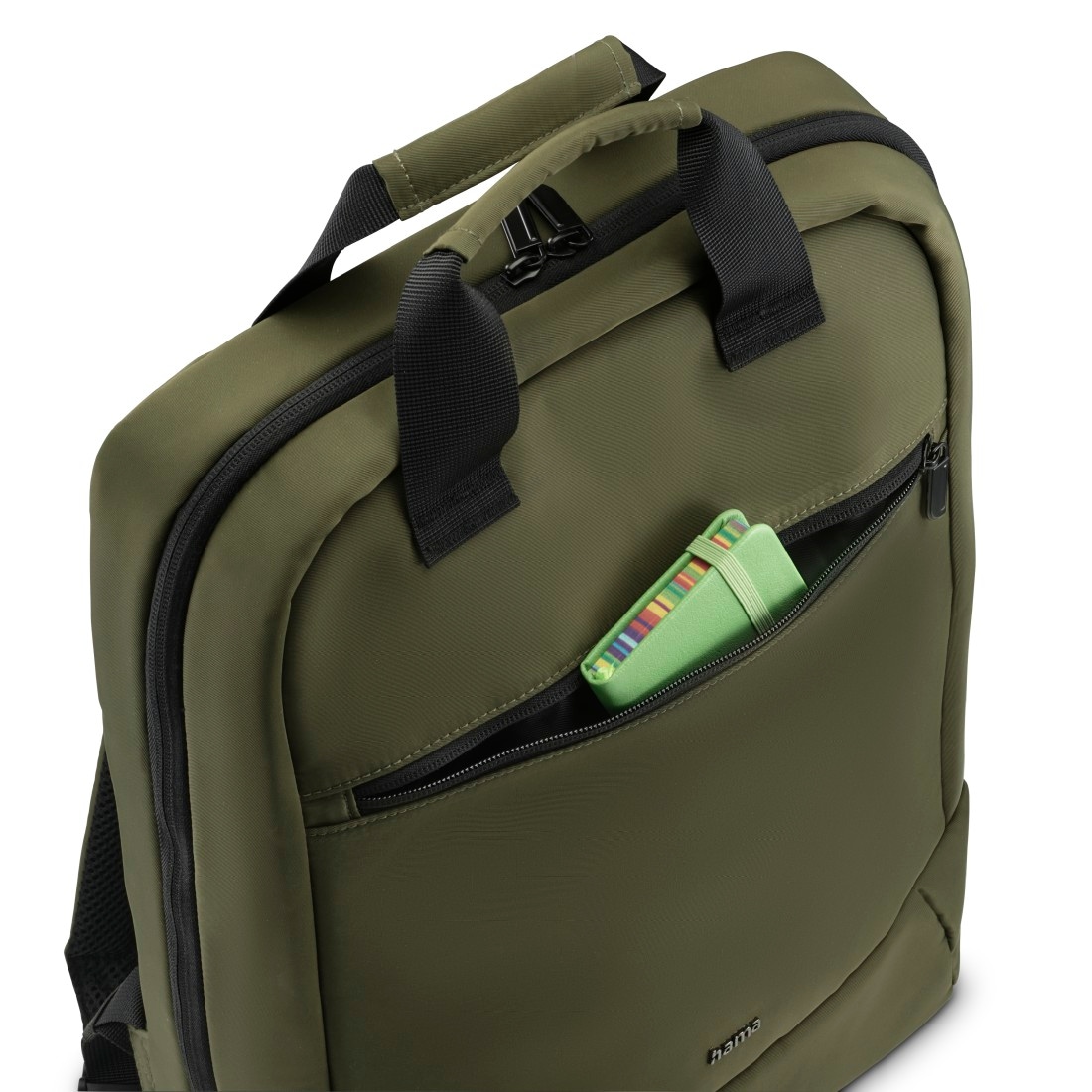 Hama Notebookrucksack »Laptop Rucksack bis 16,2“ (leicht, gepolstert, 3 extra Fächer)«