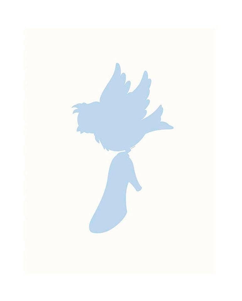 Poster »Cinderella Bird«, Disney, (1 St.), Kinderzimmer, Schlafzimmer, Wohnzimmer