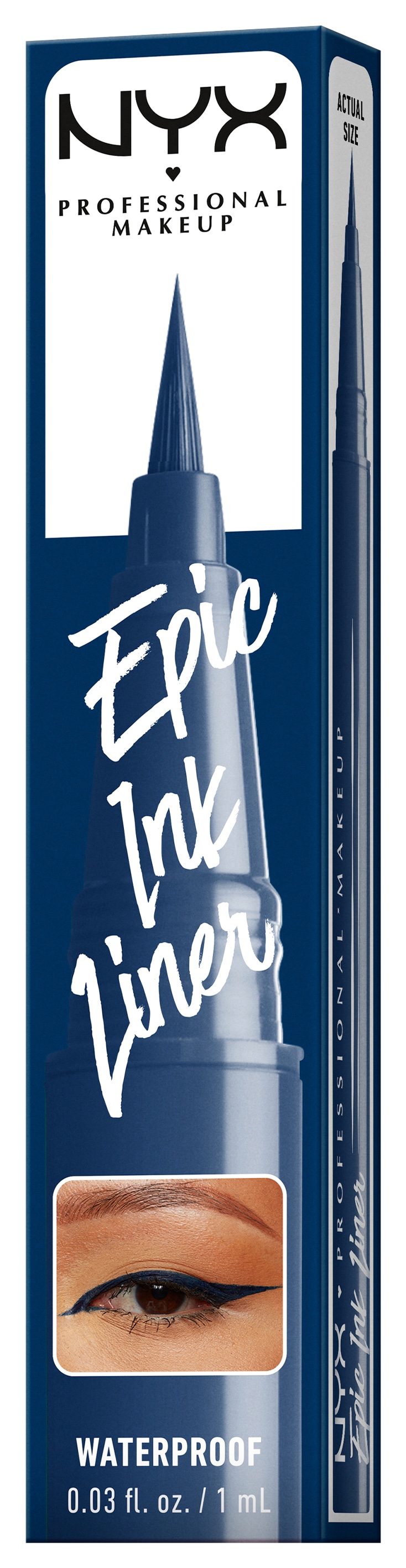 NYX PROFESSIONAL MAKEUP Eyeliner »EPIC INK LINER« mit auffälliger Pigmentierung