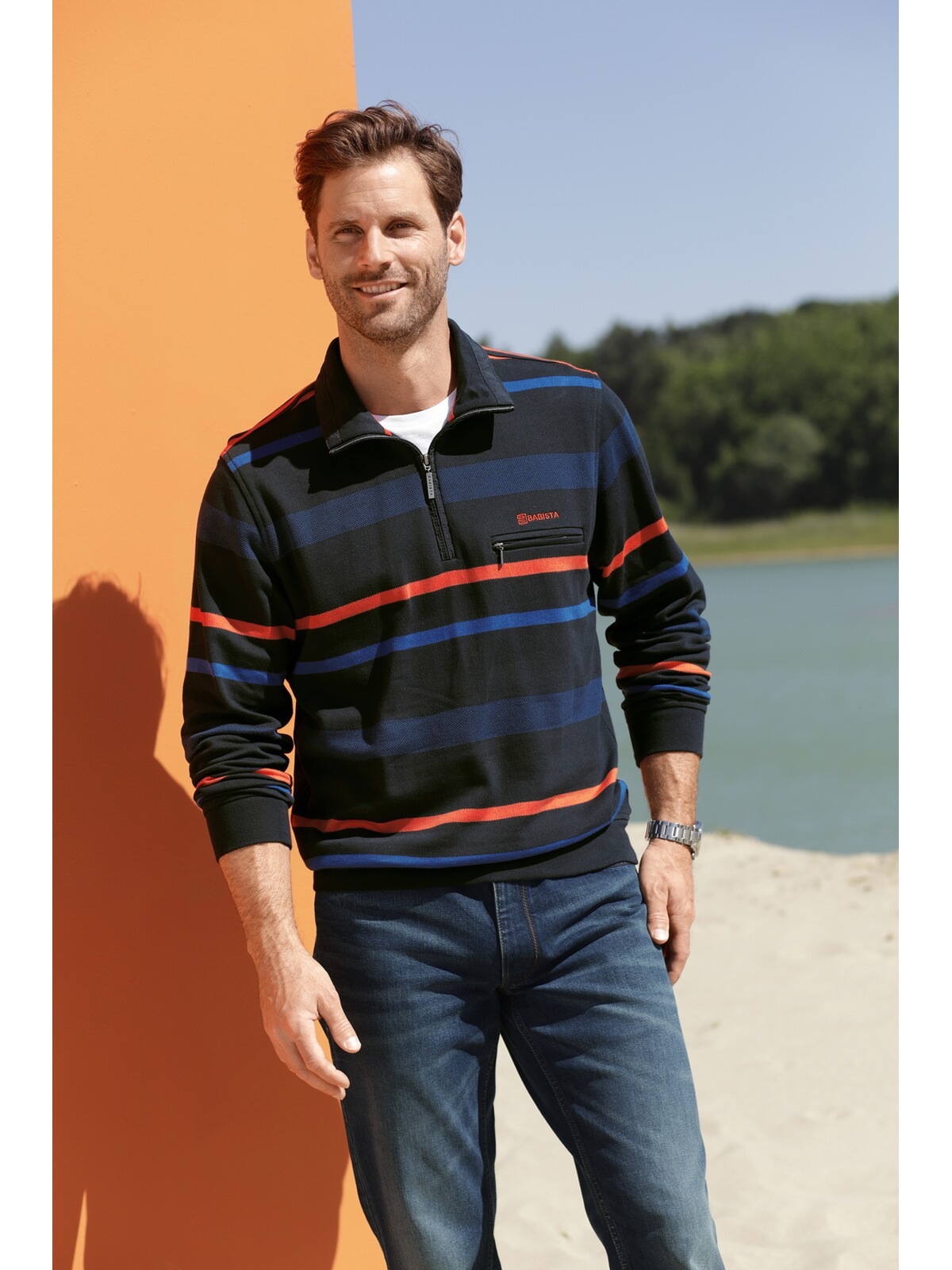 Babista Funktionsshirt »Sweatshirt LUCIMONTE«, (1 tlg.), mit Brusttasche