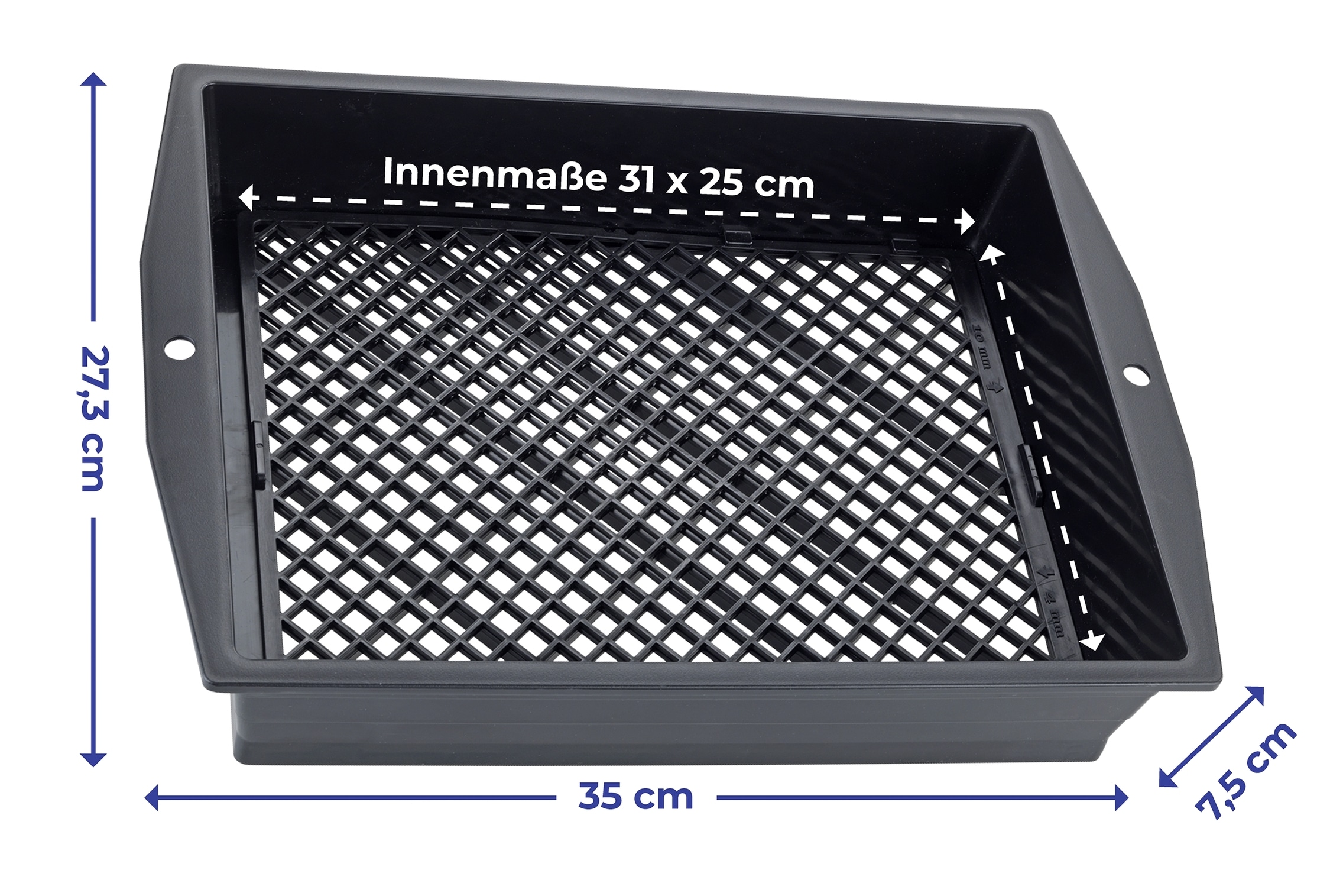 Maximex Gartensieb mit verstellbarem Siebeinsatz