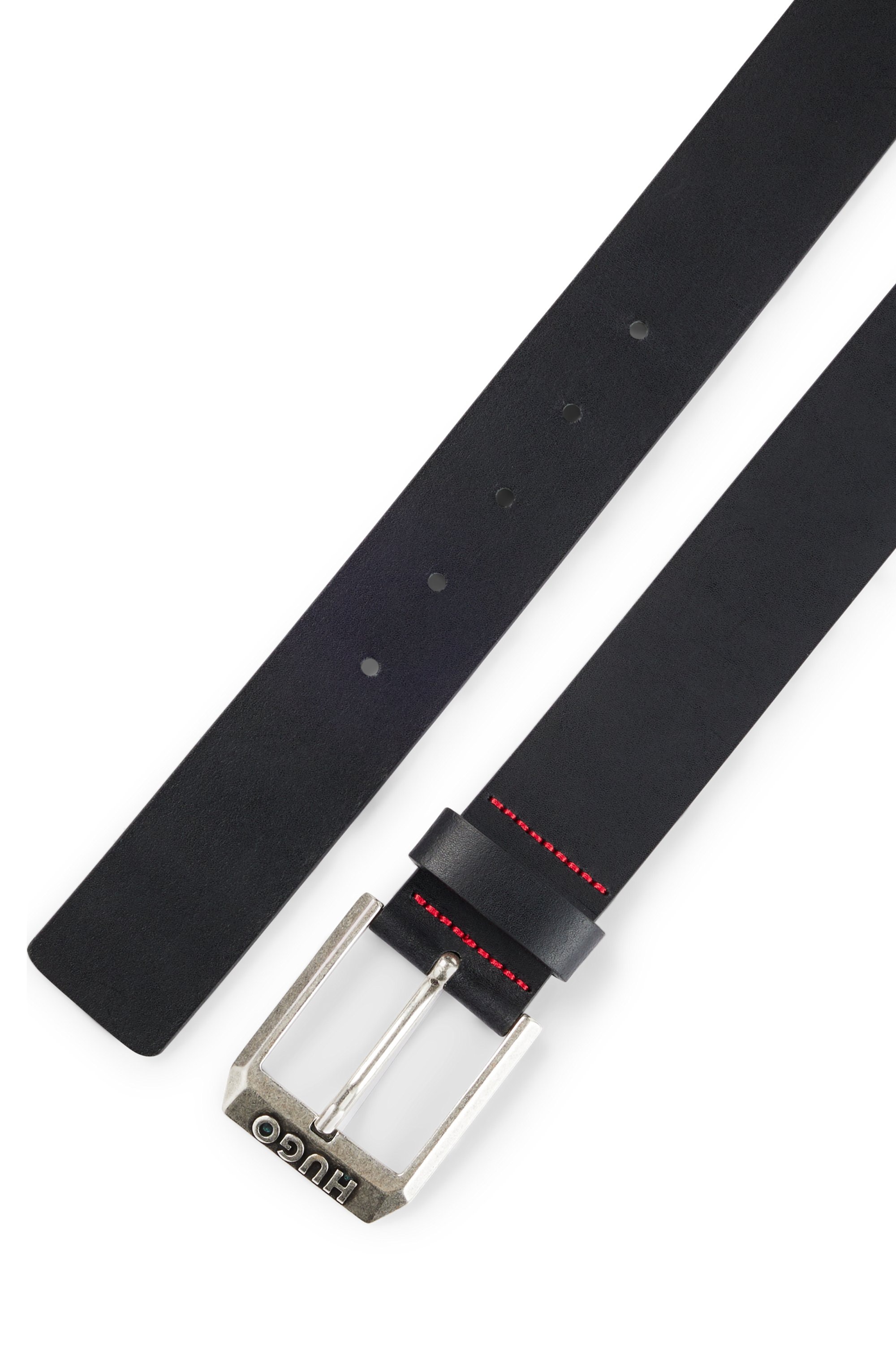 HUGO Ledergürtel »Gelio Sz40« mit Markenlabel von HUGO