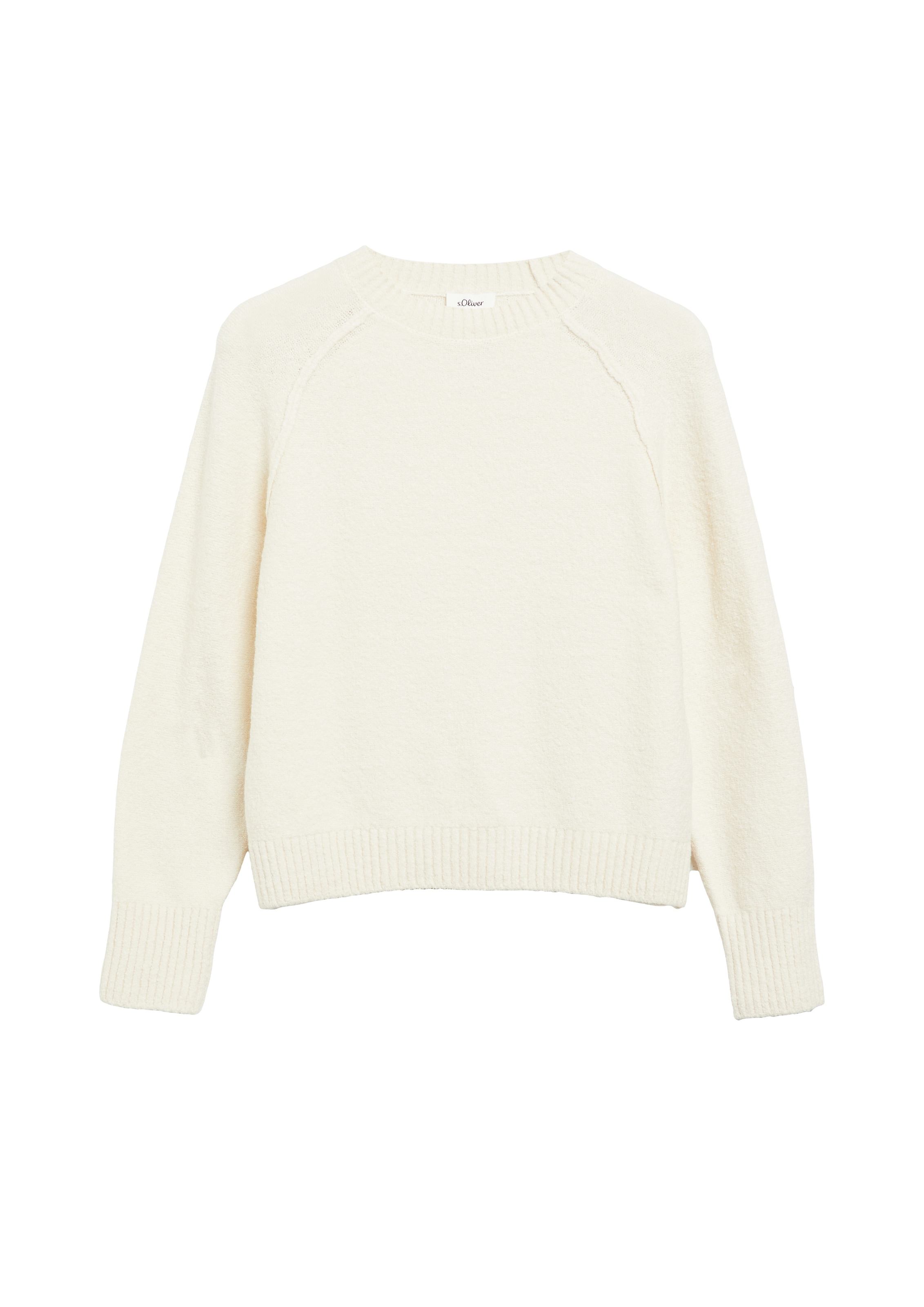 s.Oliver Strickpullover mit Rundhals