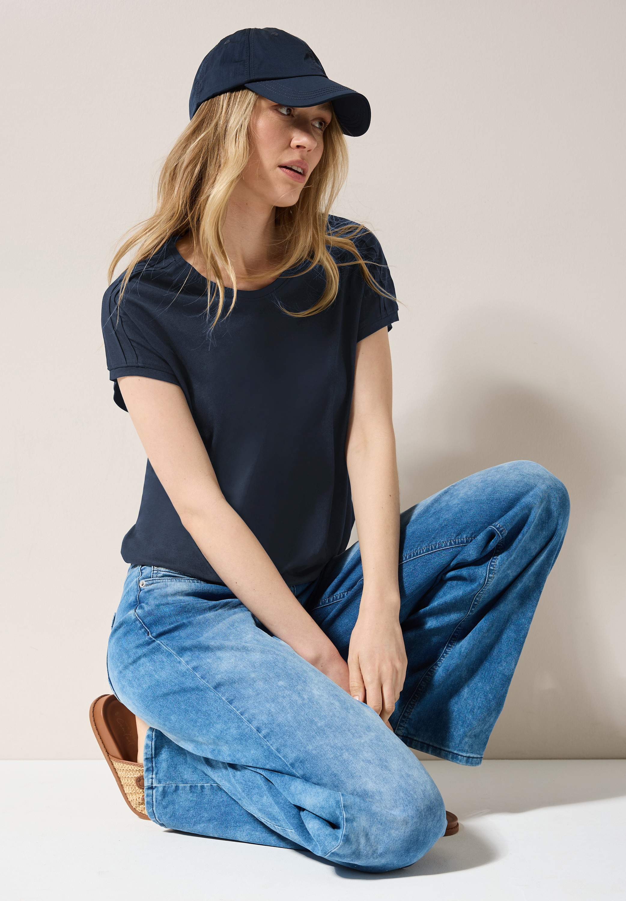 Cecil T-Shirt, mit elastischem Bund