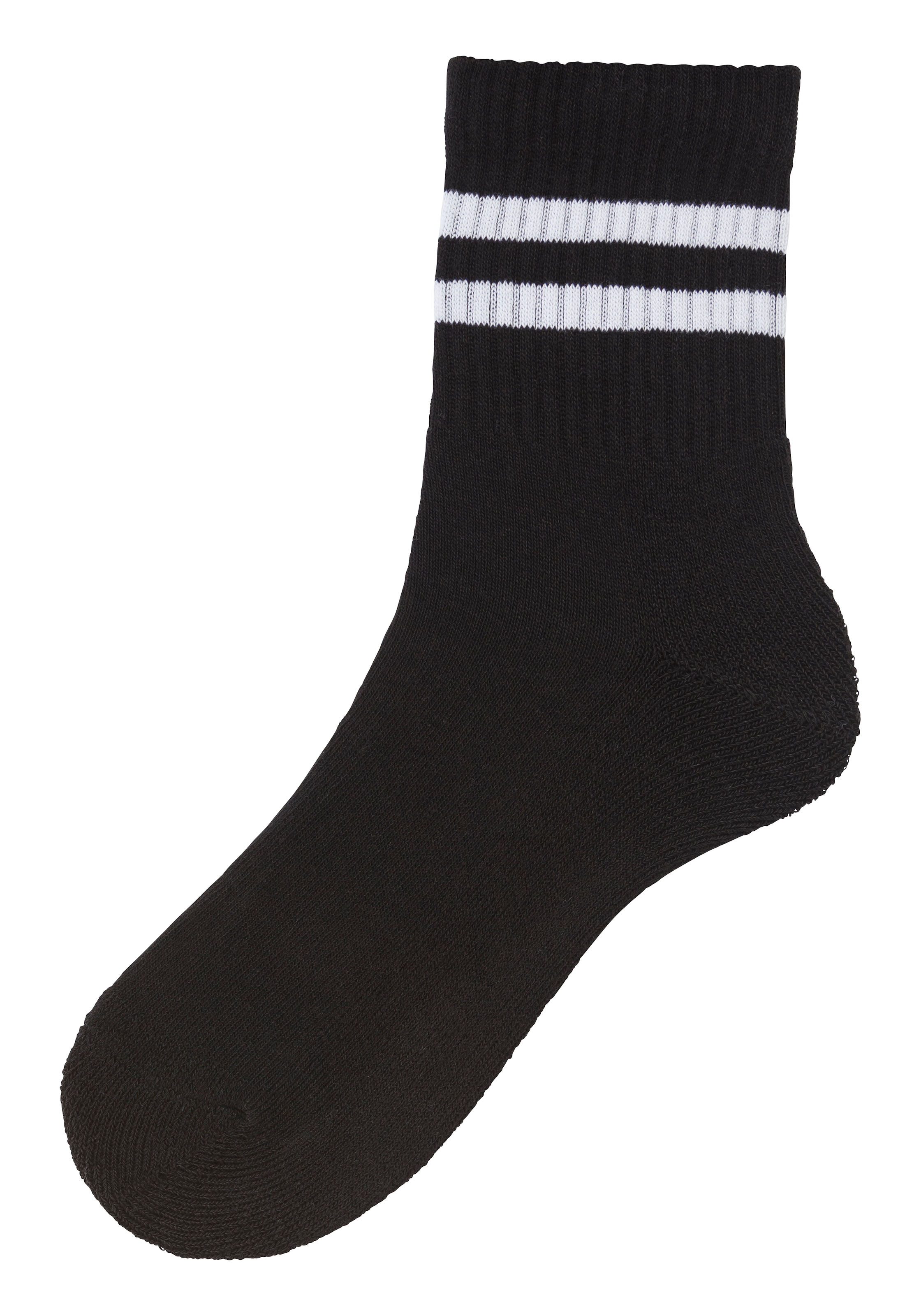 H.I.S Sportsocken Packung, 6 Paar tlg. klassische Tennissocken mit Streifen