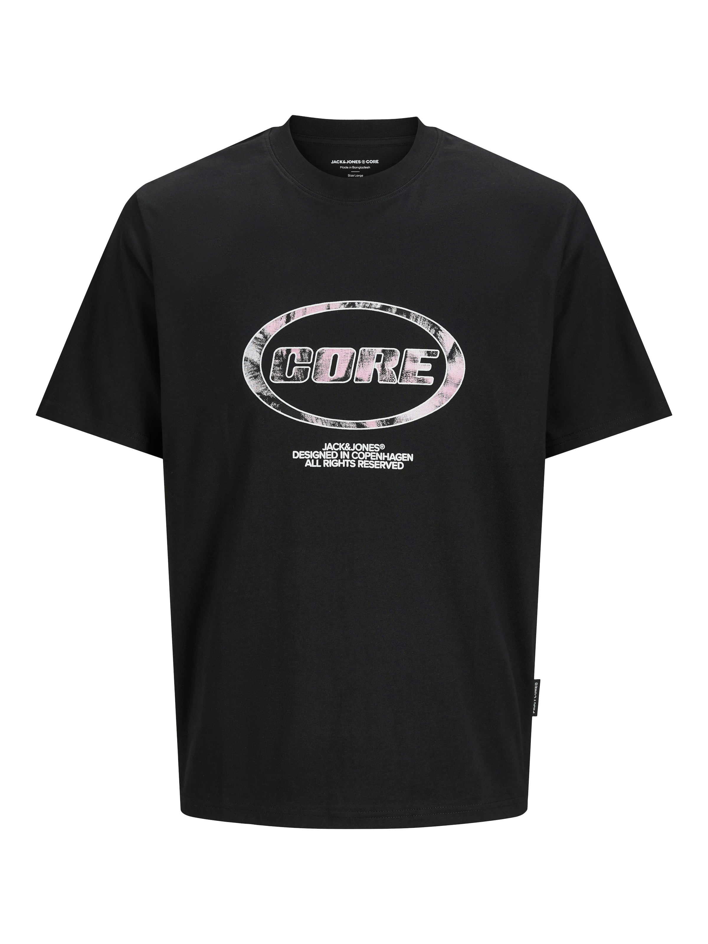 Jack & Jones PlusSize Print-Shirt »JCOLIDO AOP FRONT PRINT TEE SS CRE PLS«, mit Logo Print