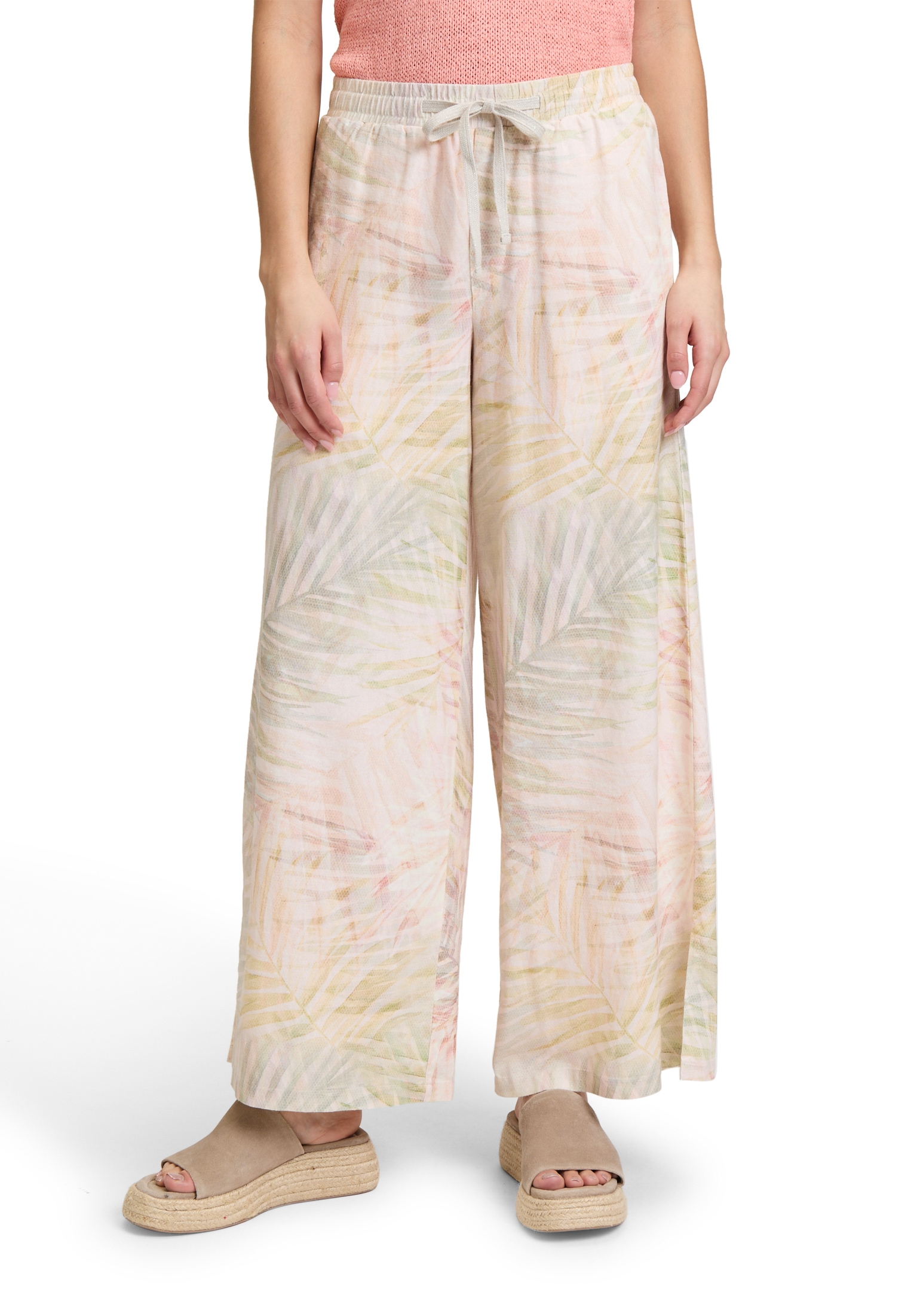 Cartoon Leinenhose »Leinenhose mit Aufdruck«