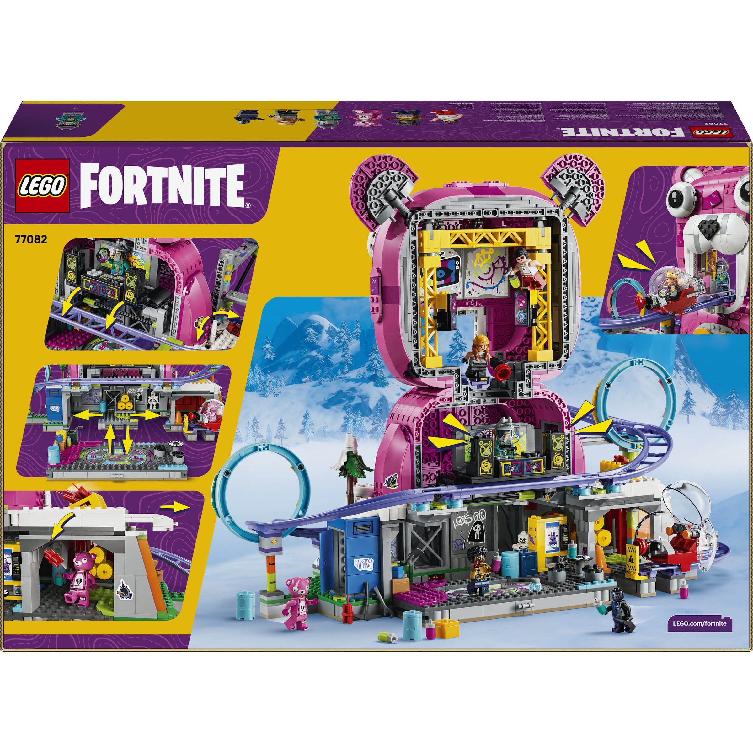 LEGO® Konstruktionsspielsteine »Rave Cave (77082), LEGO Fortnite« Made in Europe