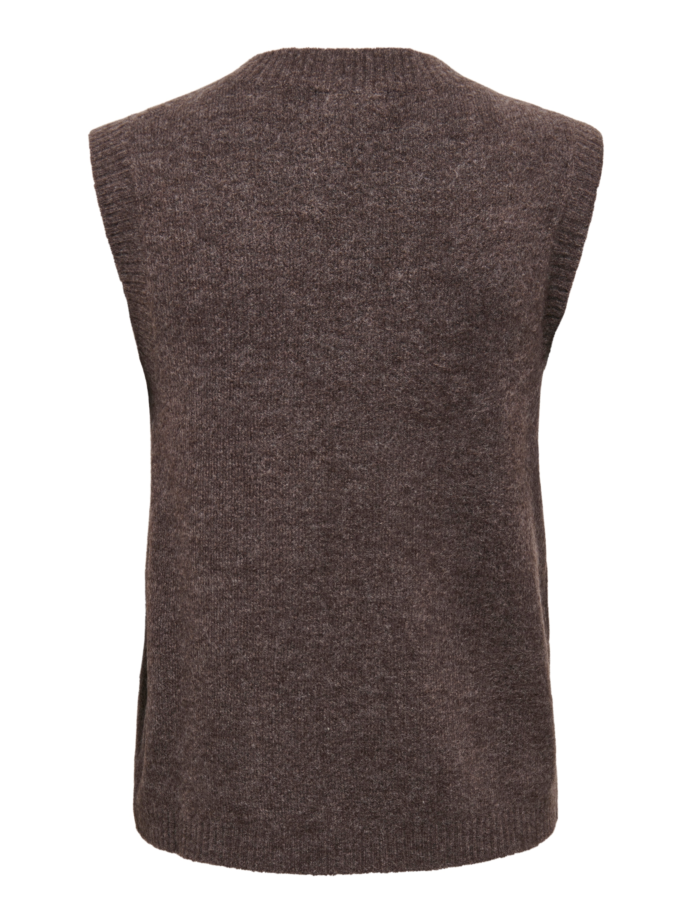 JDY Pullunder »JDYELANORA S/L VN VEST KNT NOOS« Materialmix mit Stretch