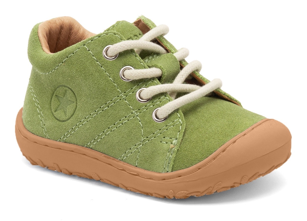 Bisgaard Lauflernschuh »barefoot hale l Weite: normal«, Schnürschuh, Barfußschuh mit LWG Leder, Größenschablone zum Download