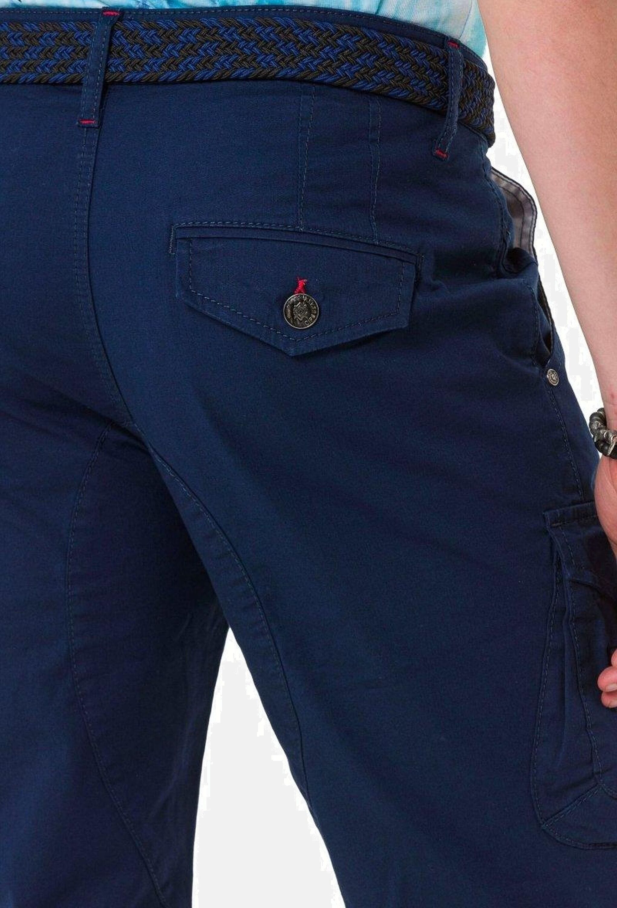 Cipo & Baxx Jeansbermudas »Cipo & Baxx Bermuda & Short« mit praktischen Beintaschen, CK265