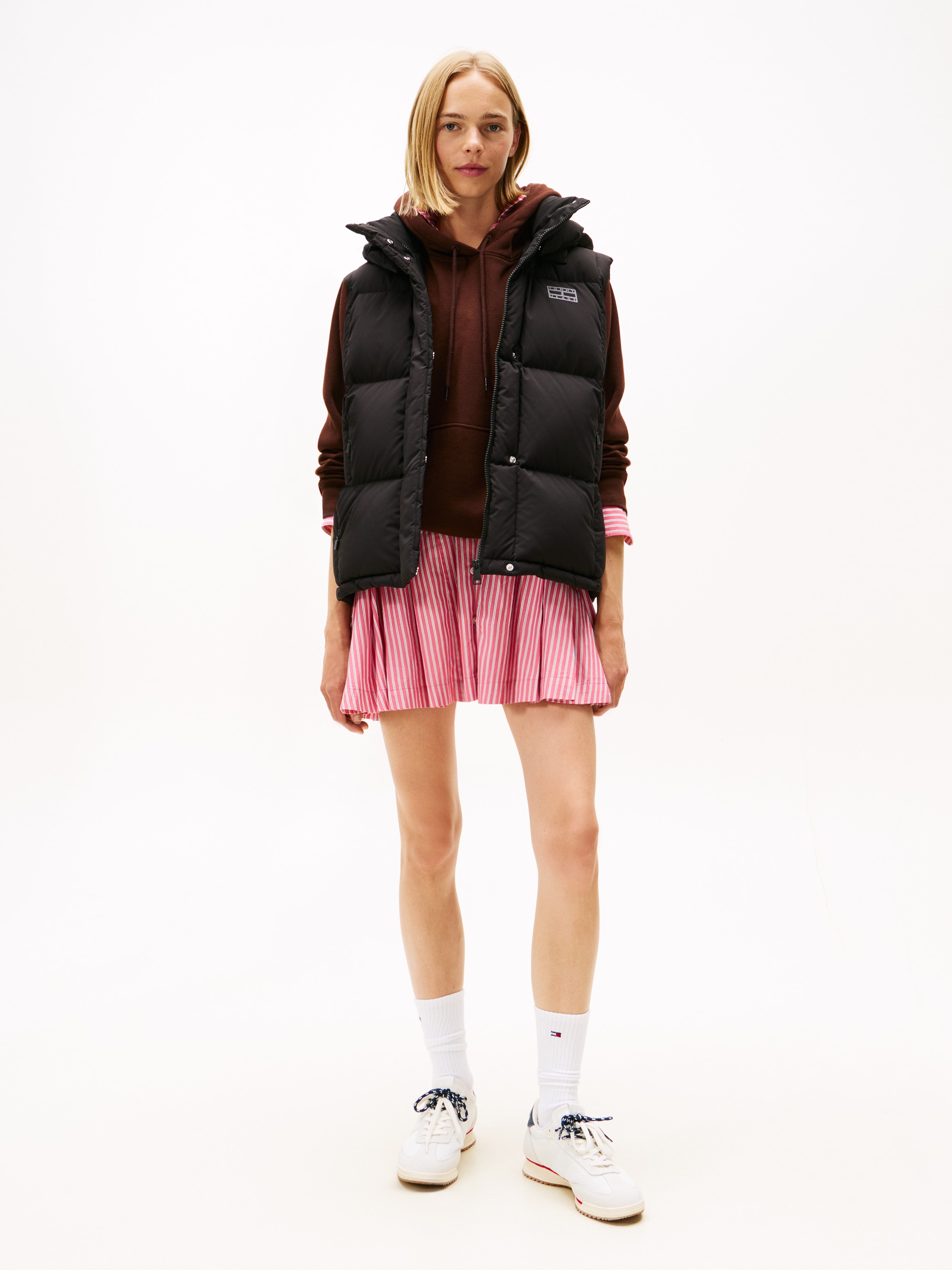 Tommy Jeans Steppweste »TJW ALASKA GRID DOWN VEST«