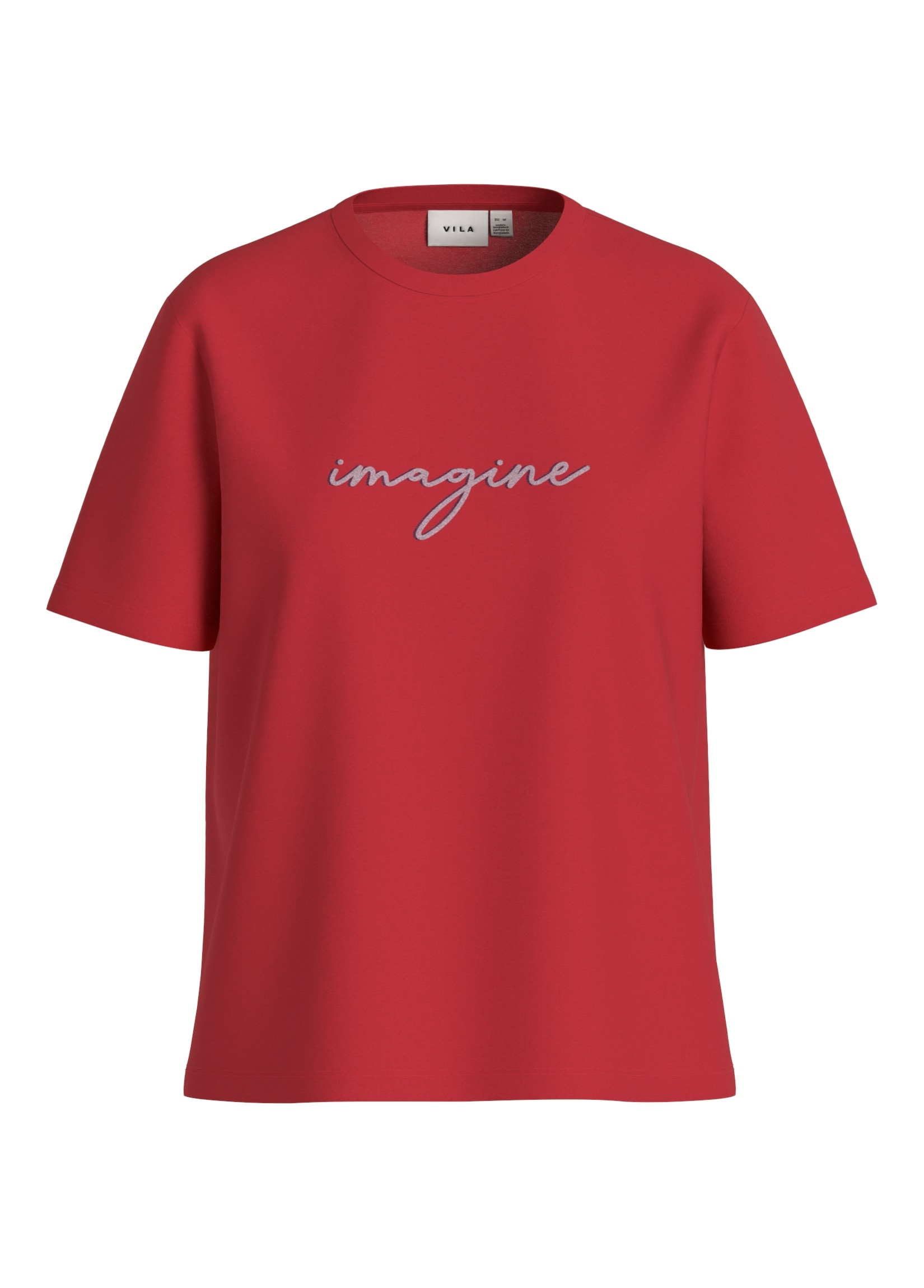 Vila Kurzarmshirt »VISYBIL IMAGINE O-NECK S/S TOP/PB/LC«