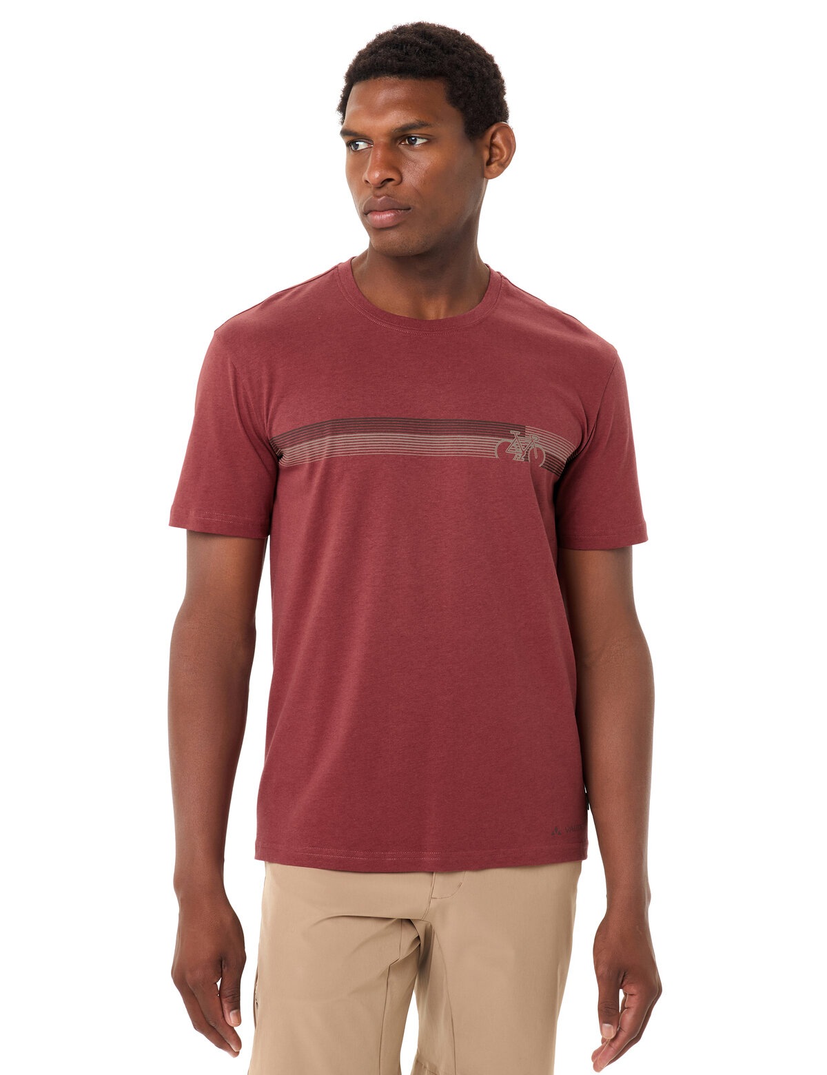 VAUDE Funktionsshirt »MEN'S CYCLIST T-SHIRT V« sportliche Passform, kurze Ärmel, für vielseitige Aktivitäten