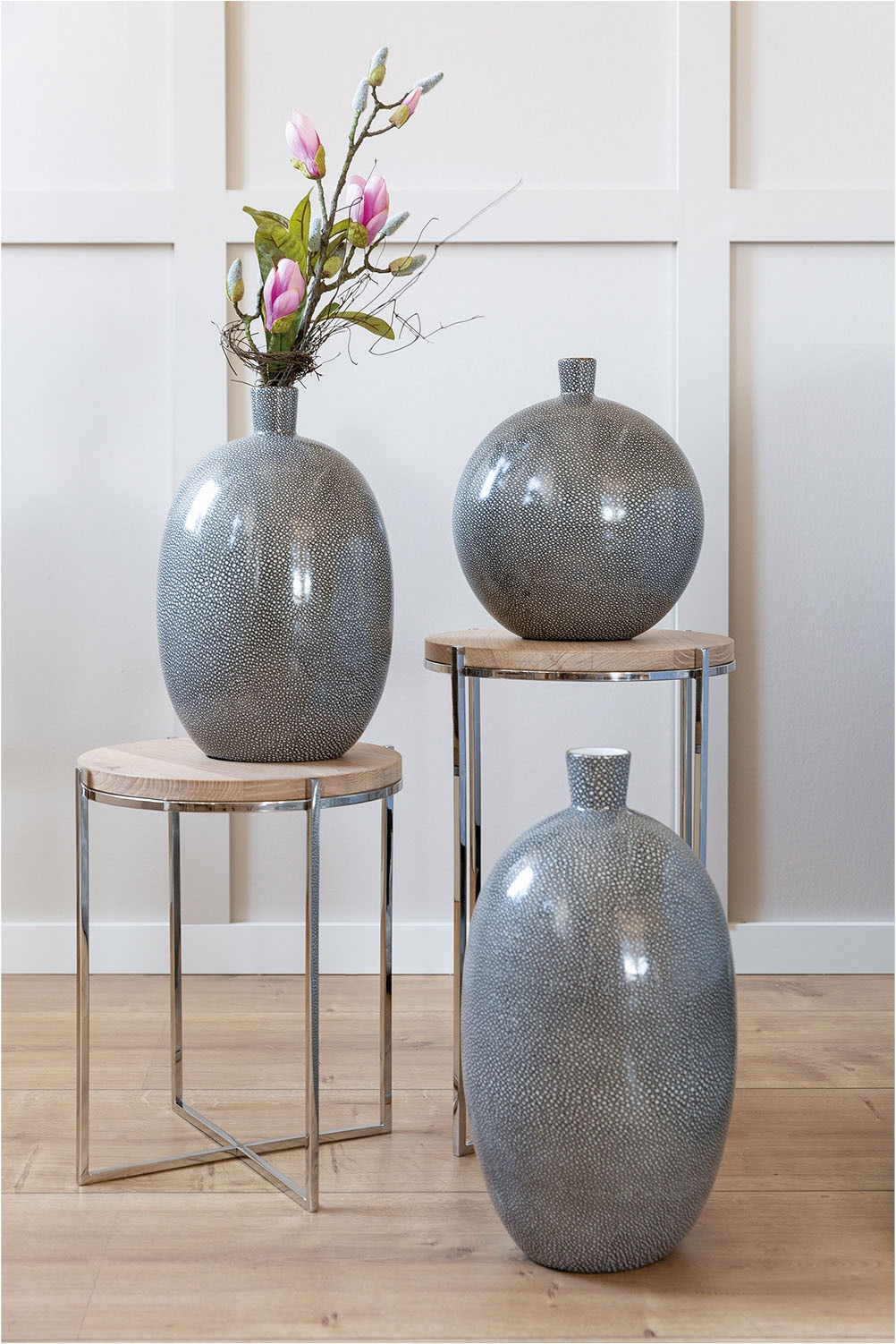 GILDE Tischvase »Vase  Athina rund«