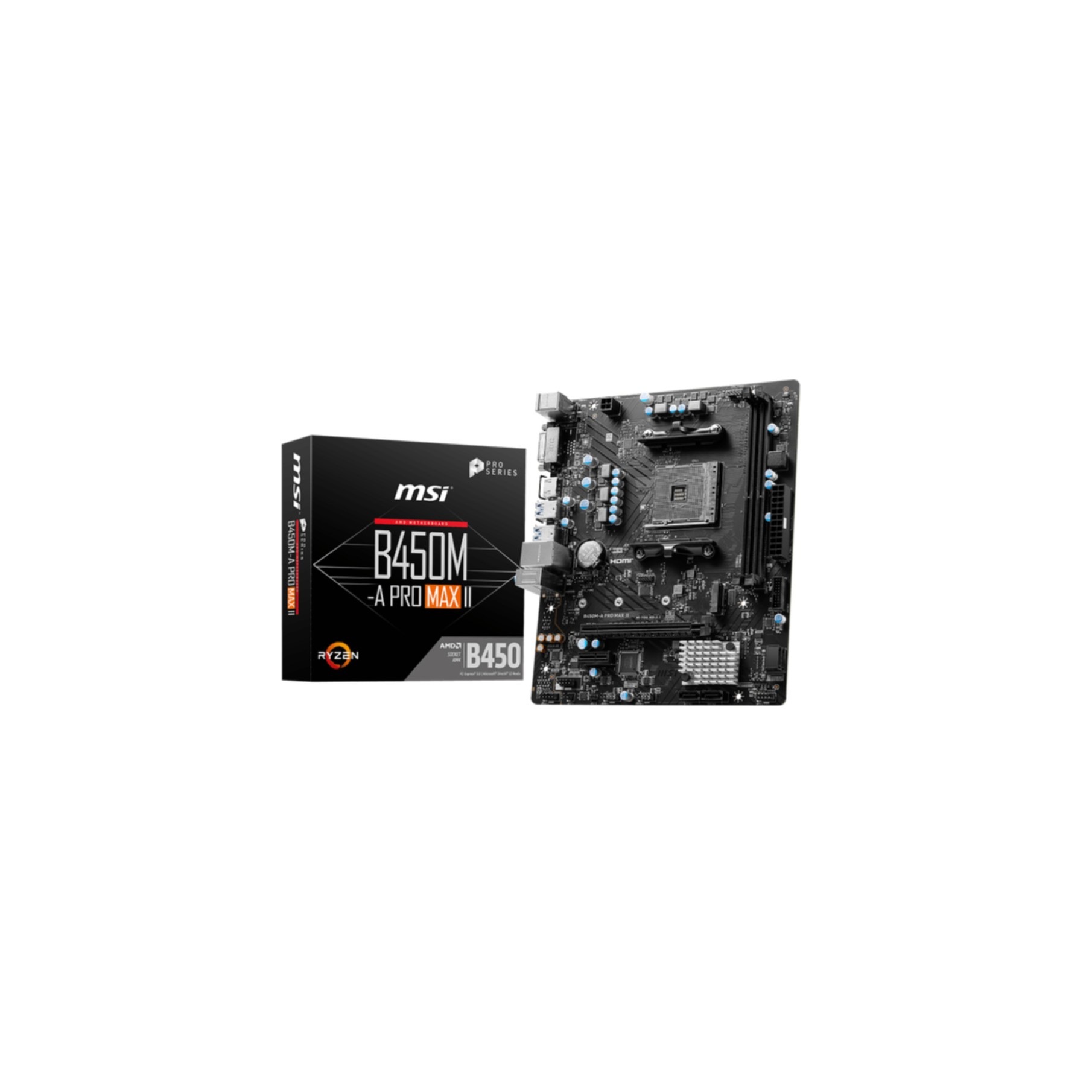 MSI Mainboard »B450M-A PRO MAX II«