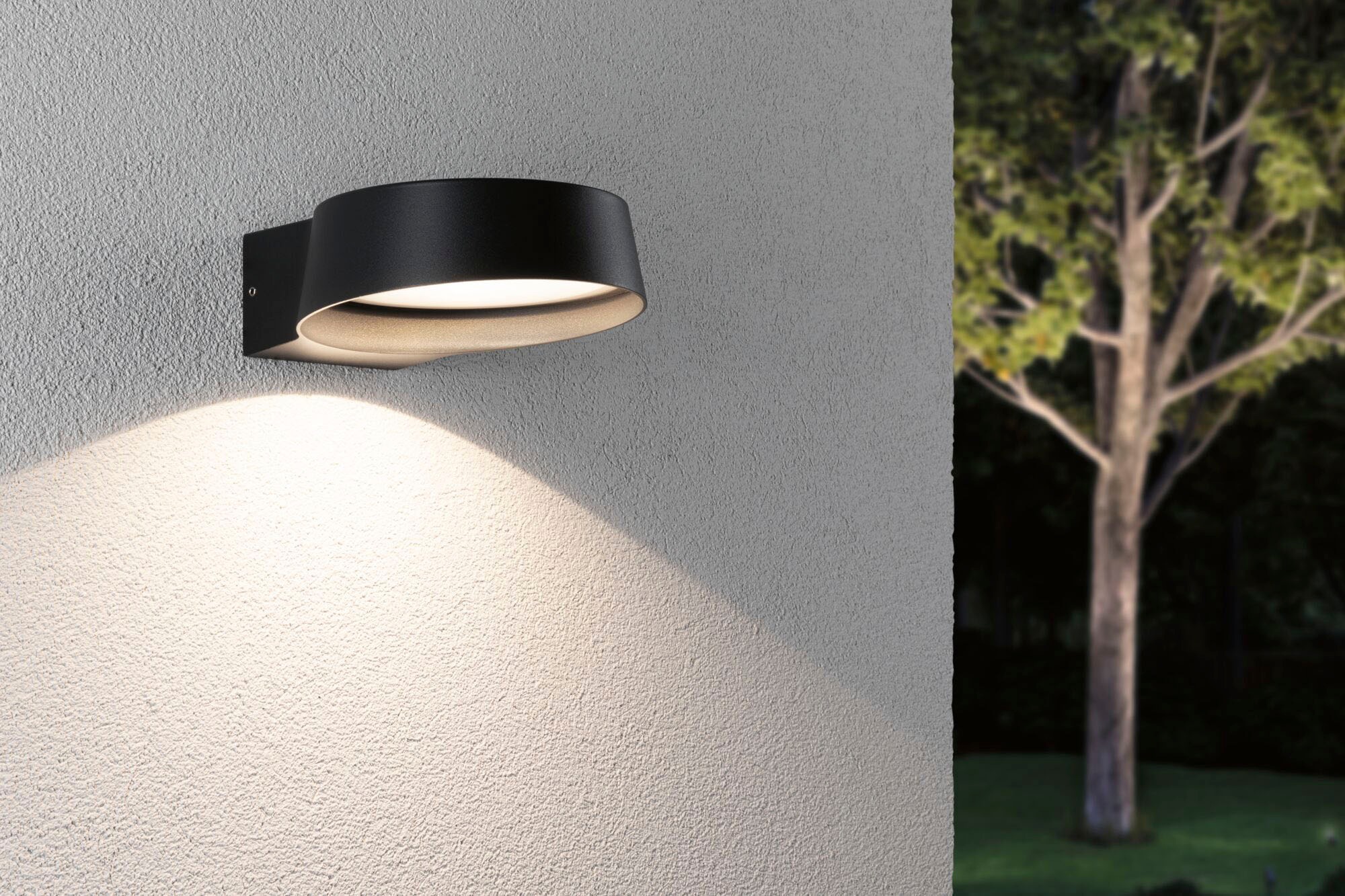 Paulmann LED Außen-Wandleuchte »Outdoor 230V Capea Grand IP44 anthrazit« 1 Stk. Warmweiß Outdoor 230V Capea Grand IP44 anthrazit