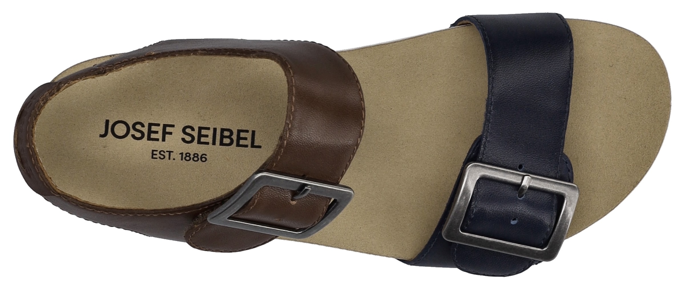 Josef Seibel Sandale »Quinn 02«, Plateausandale, Keilsandalette, Klettschuh mit Schnallen