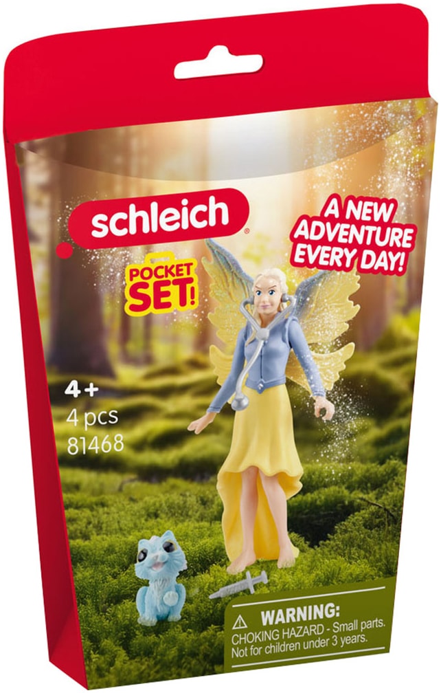 Schleich® Spielfigur »POCKET SET, Magische Tieraufzucht (81468)«