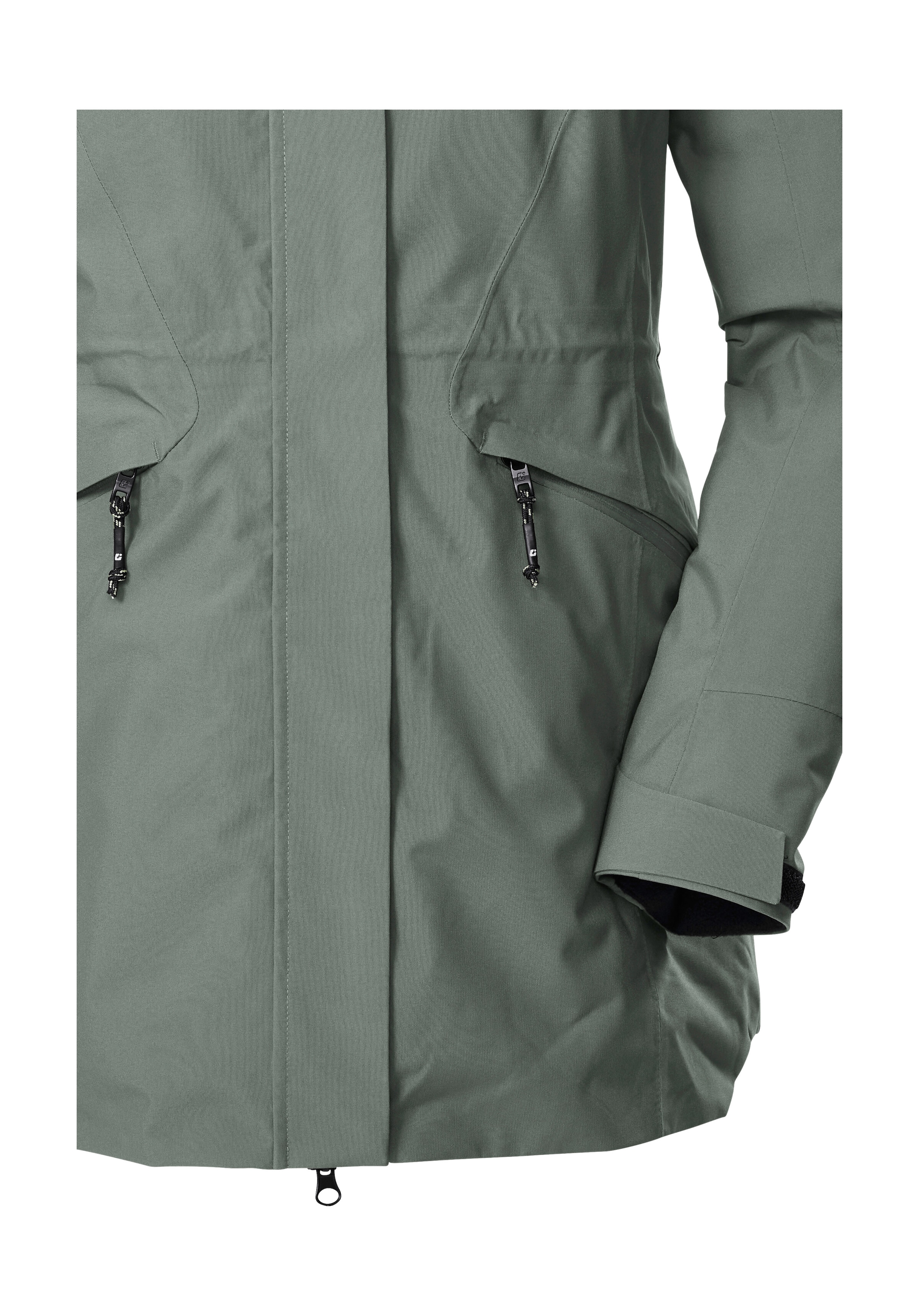 Killtec Parka »KOW 19 WMN PRK«, Wasserdichter, atmungsaktiver Damenparka mit verstellbarer Kapuze