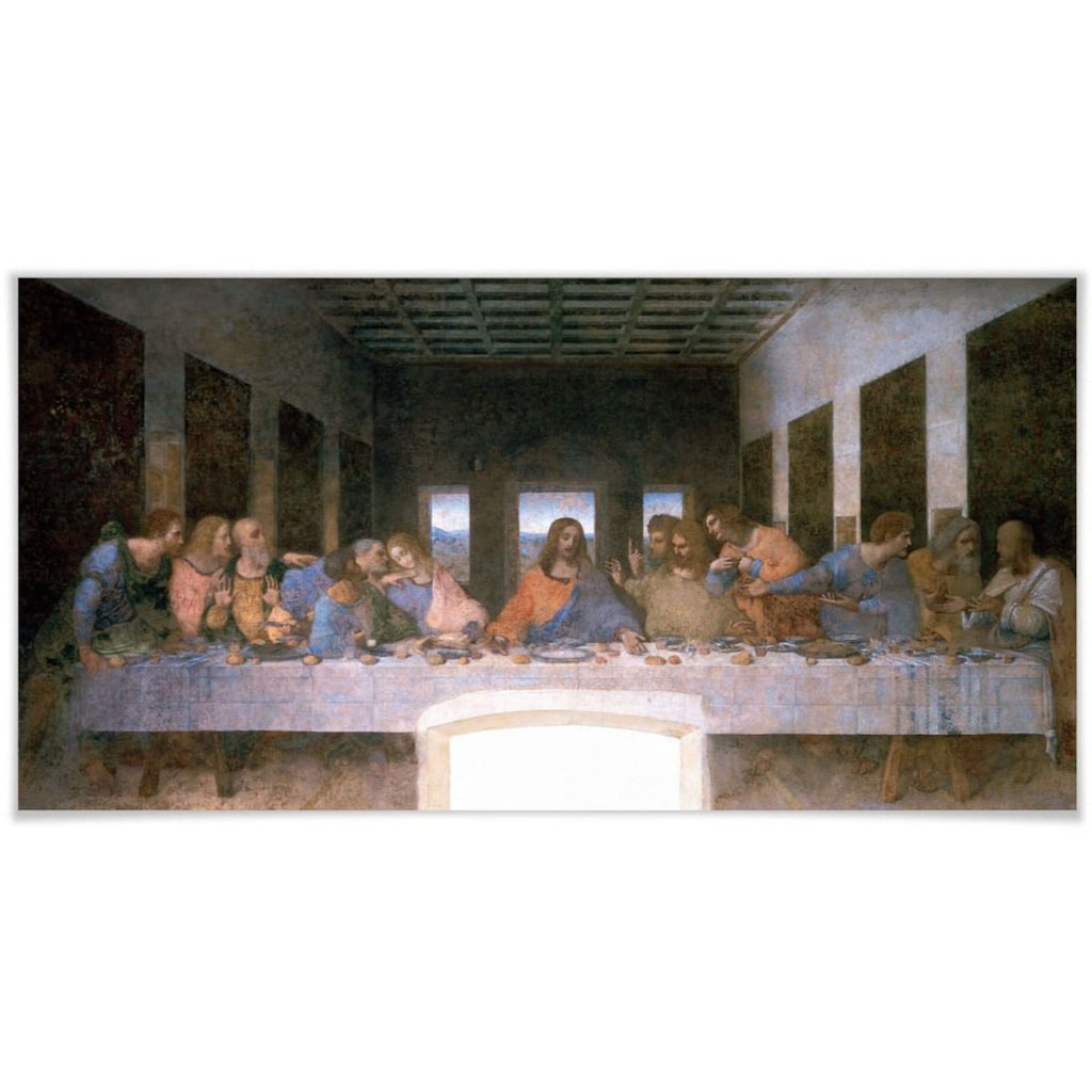 Wall-Art Poster »Das letzte Abendmahl«, Religion, (1 St.)
