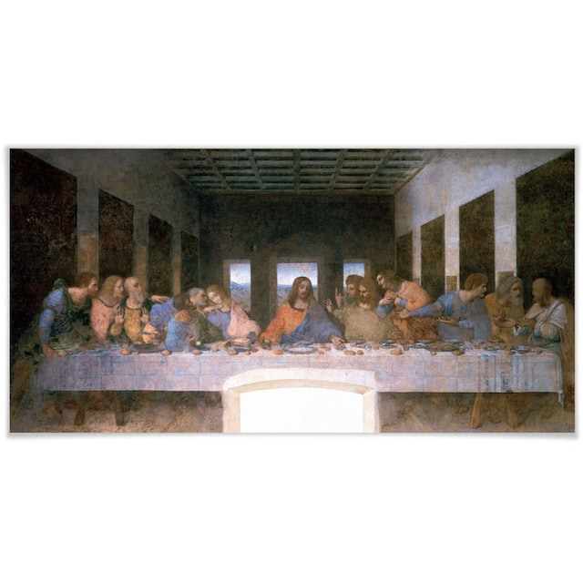 Wall-Art Poster »Das letzte Abendmahl«, Religion, (1 St.) auf Rechnung  kaufen