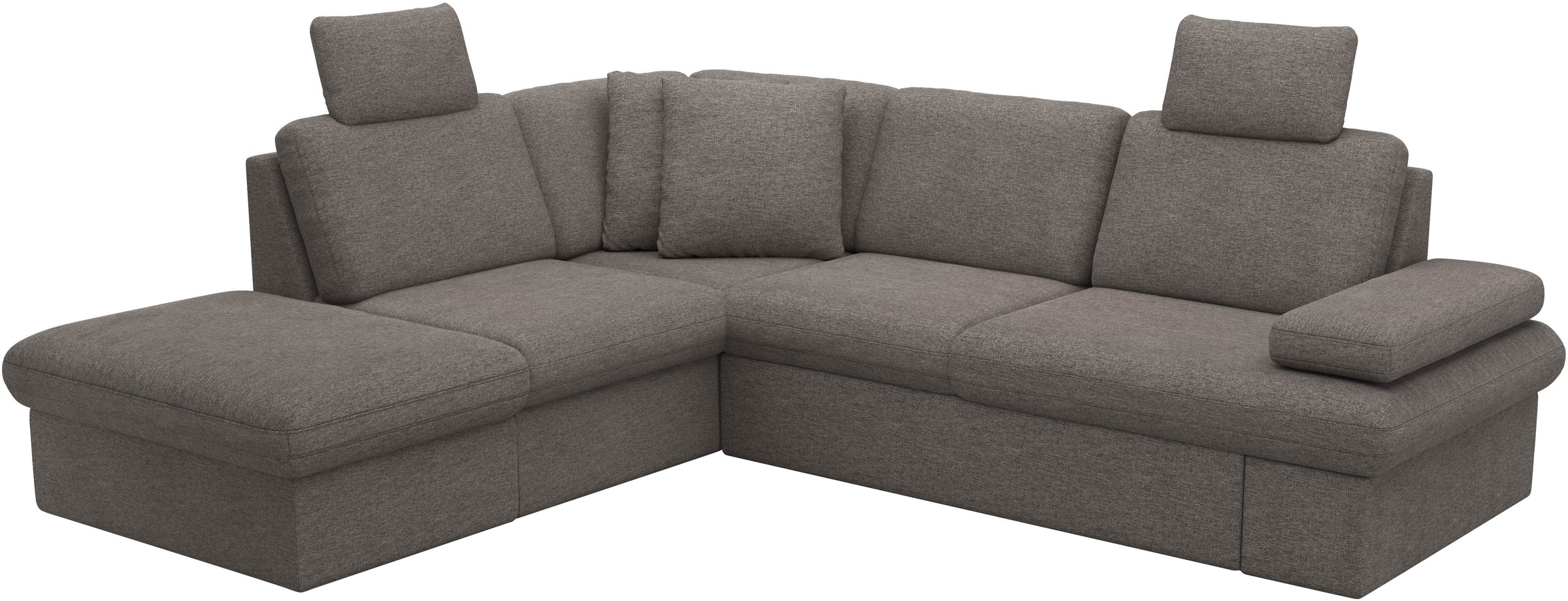 sit&more Ecksofa »Moreno«, mit Armteilverstellung,wahlweise mit Bettfunktion