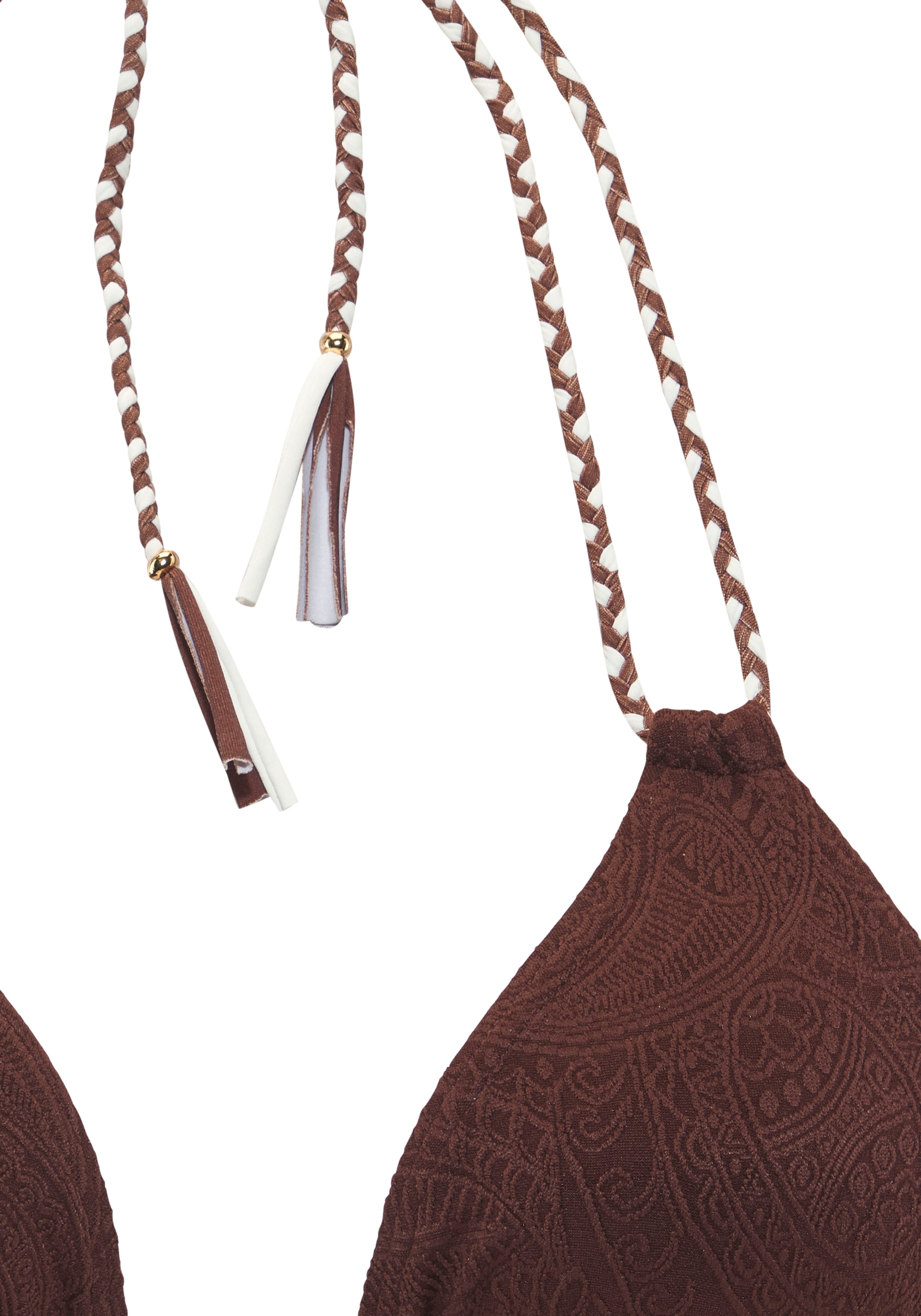 s.Oliver Triangel-Bikini-Top »Ada« in gemusterter Strukturware