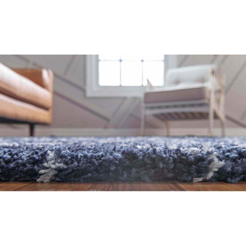 Myflair Möbel & Accessoires Hochflor-Teppich »Temara Shag«, rechteckig, gewebt, Scandi Design, ideal im Wohnzimmer & Schlafzimmer