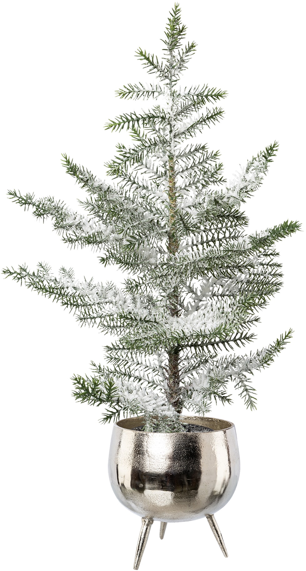 Creativ deco Künstlicher Weihnachtsbaum »Weihnachtsdeko, Zimmertanne im  Topf, künstlicher Christbaum,Tannenbaum«, beschneit, Höhe ca. 64 cm online  kaufen