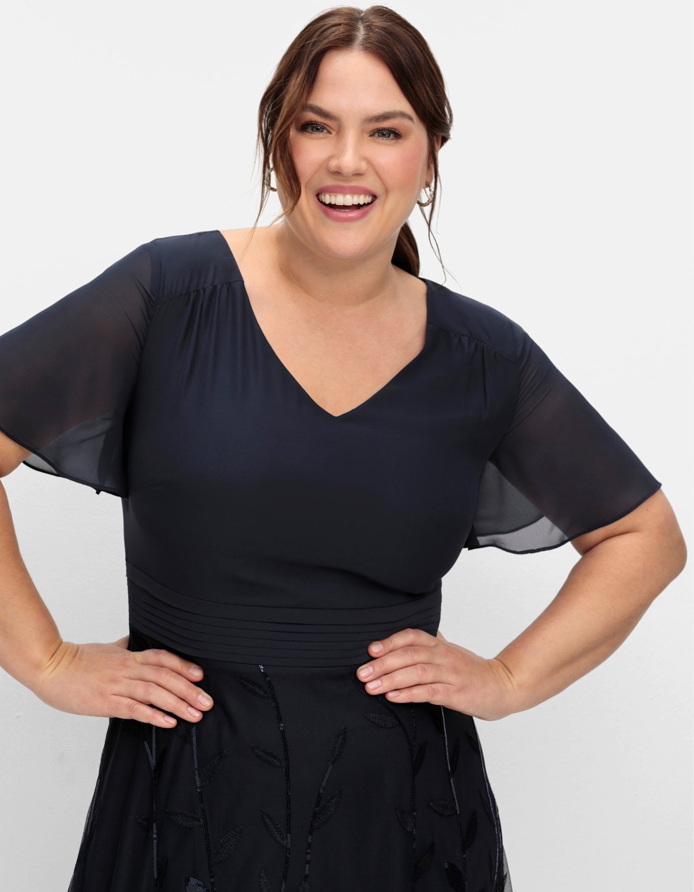 Sheego Abendkleid »Abendkleid«