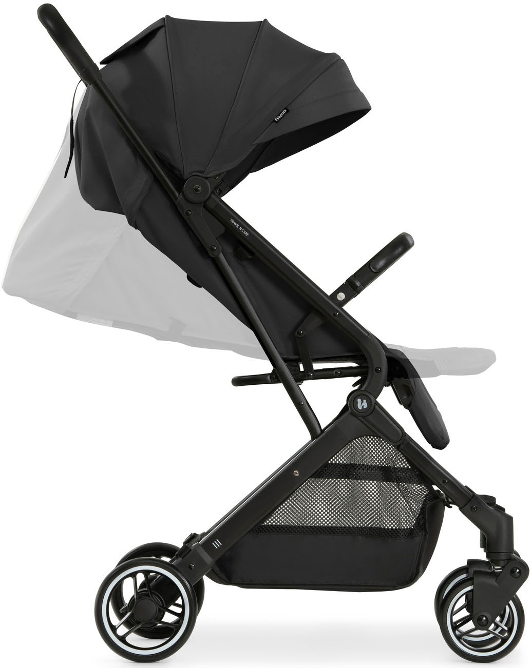 Hauck Kinder-Buggy »Travel N Care, black«, 22 kg