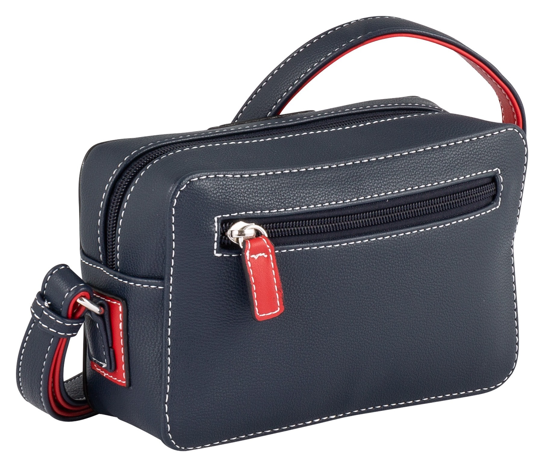 TOM TAILOR Handtasche »Miri Mare«, maritimer Stil mit Kontrastnähten und durchdachten Farbakzenten