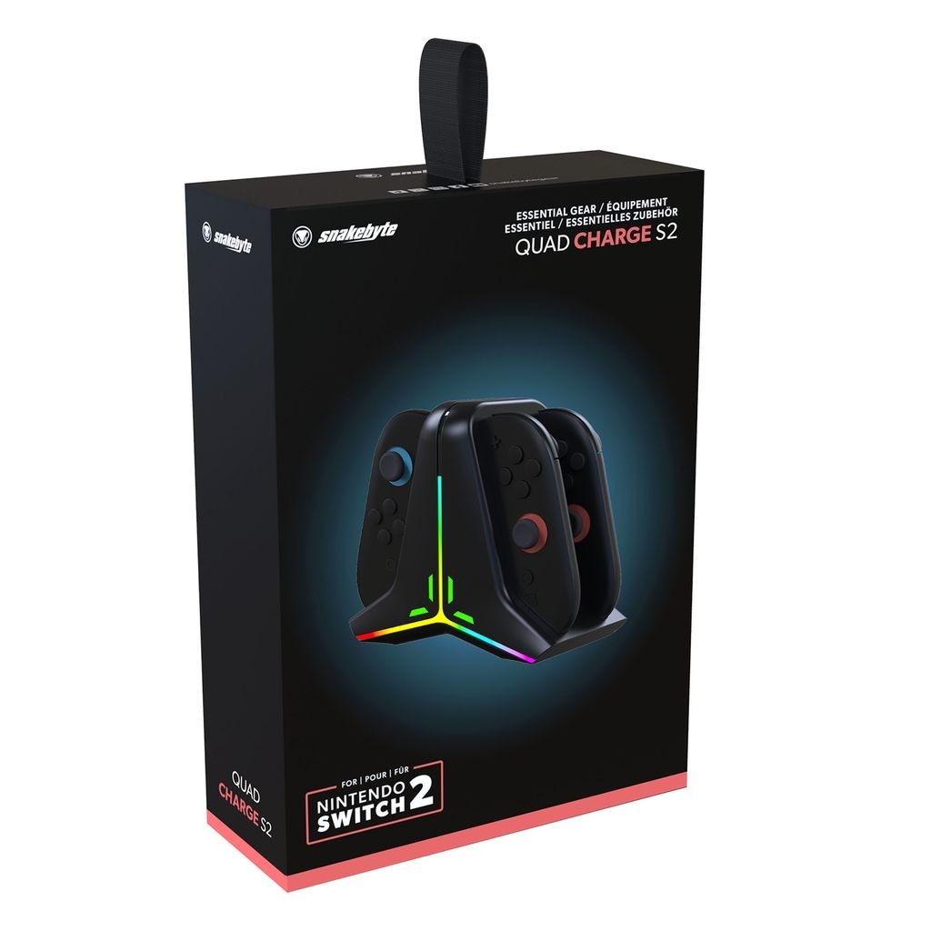 Snakebyte Controller-Ladestation »Quad Charge S2 - Ladestation für Switch 2«