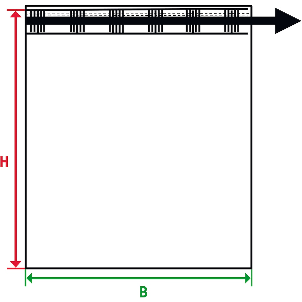 Home Basics Vorhang »ACUSTICO«, (1 St.)