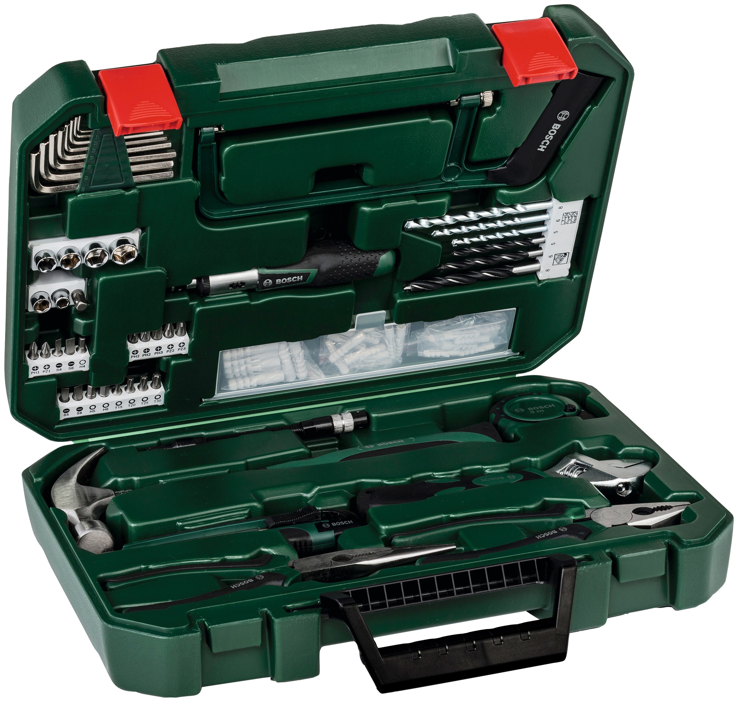 Bosch Home & Garden Werkzeugset »Universal Promoline«, 111-tlg.