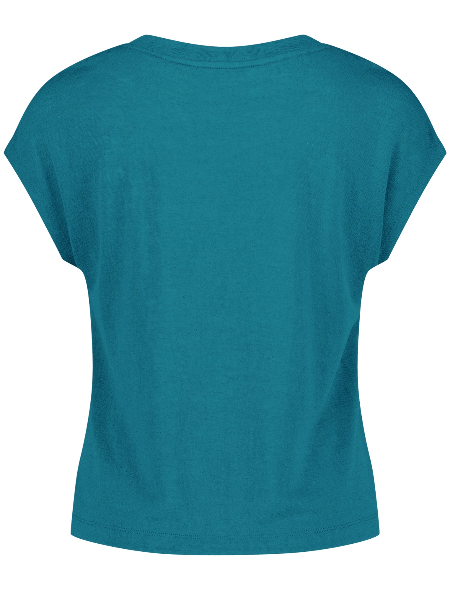 Zero Shirttop »Kurzarm-Shirt mit V-Ausschnitt«