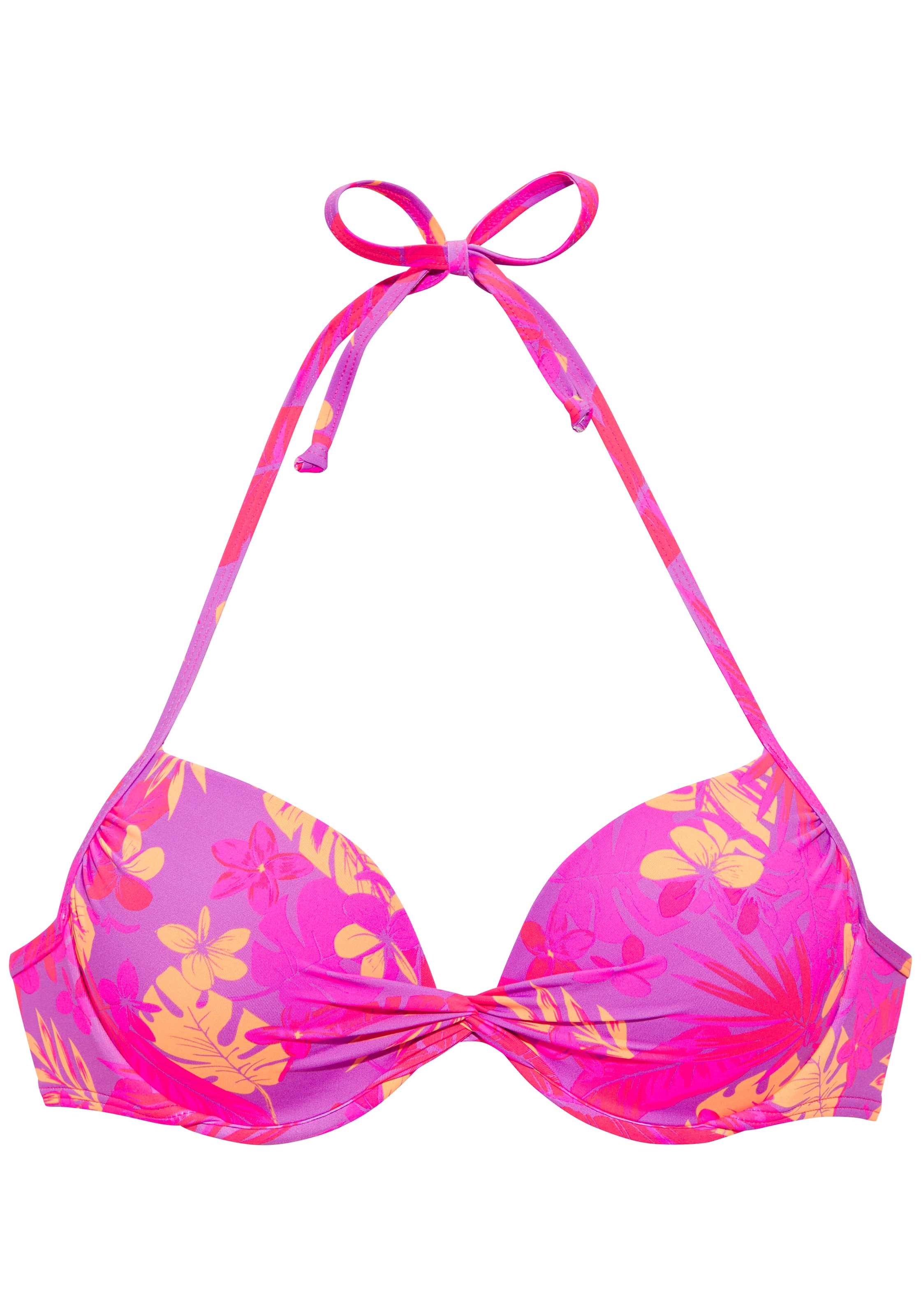 Venice Beach Push-Up-Bikini-Top »Kaitlyn« mit floralem Allover-Print