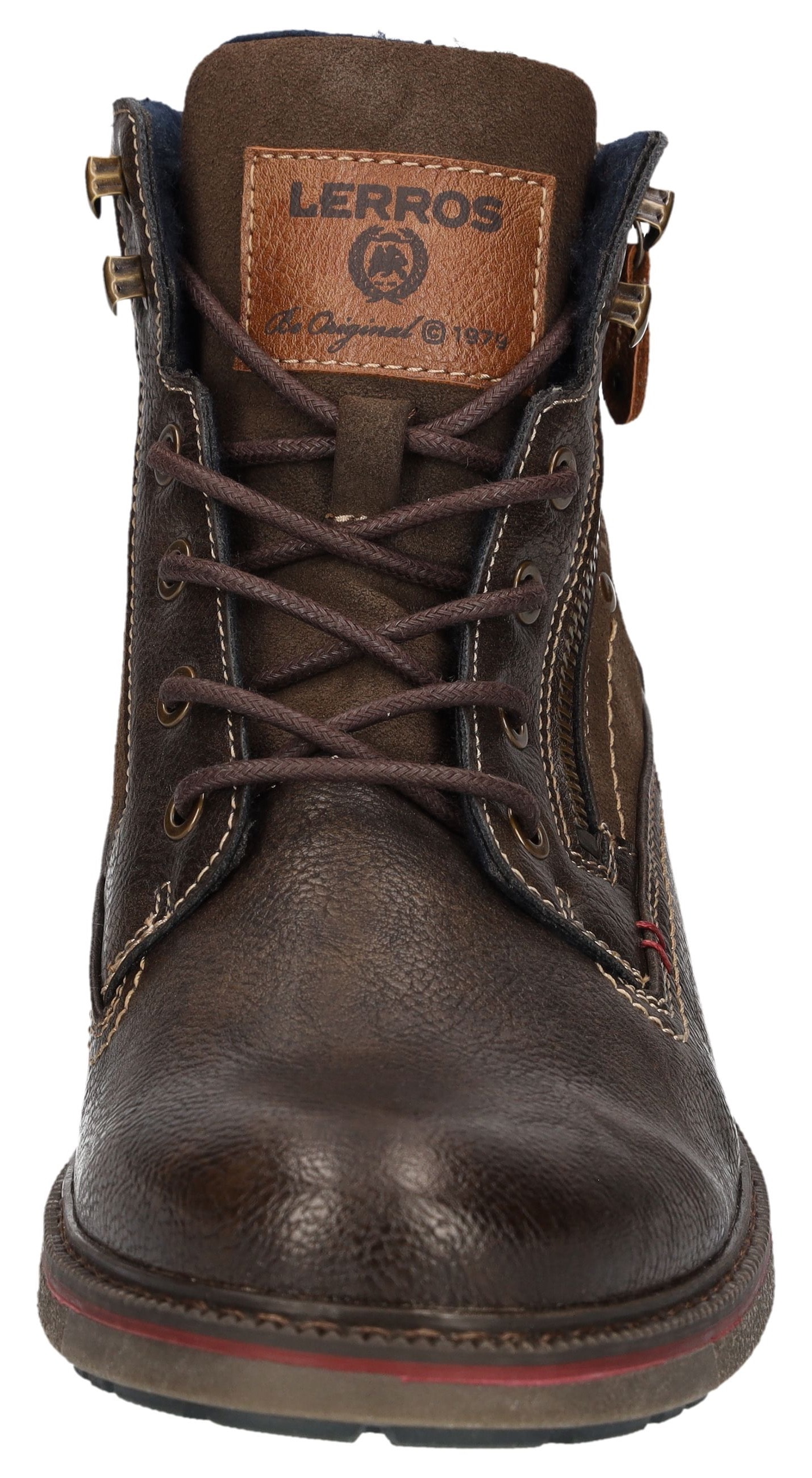 LERROS Schnürboots  Schnürboots, mit seitlichem Reißverschluss