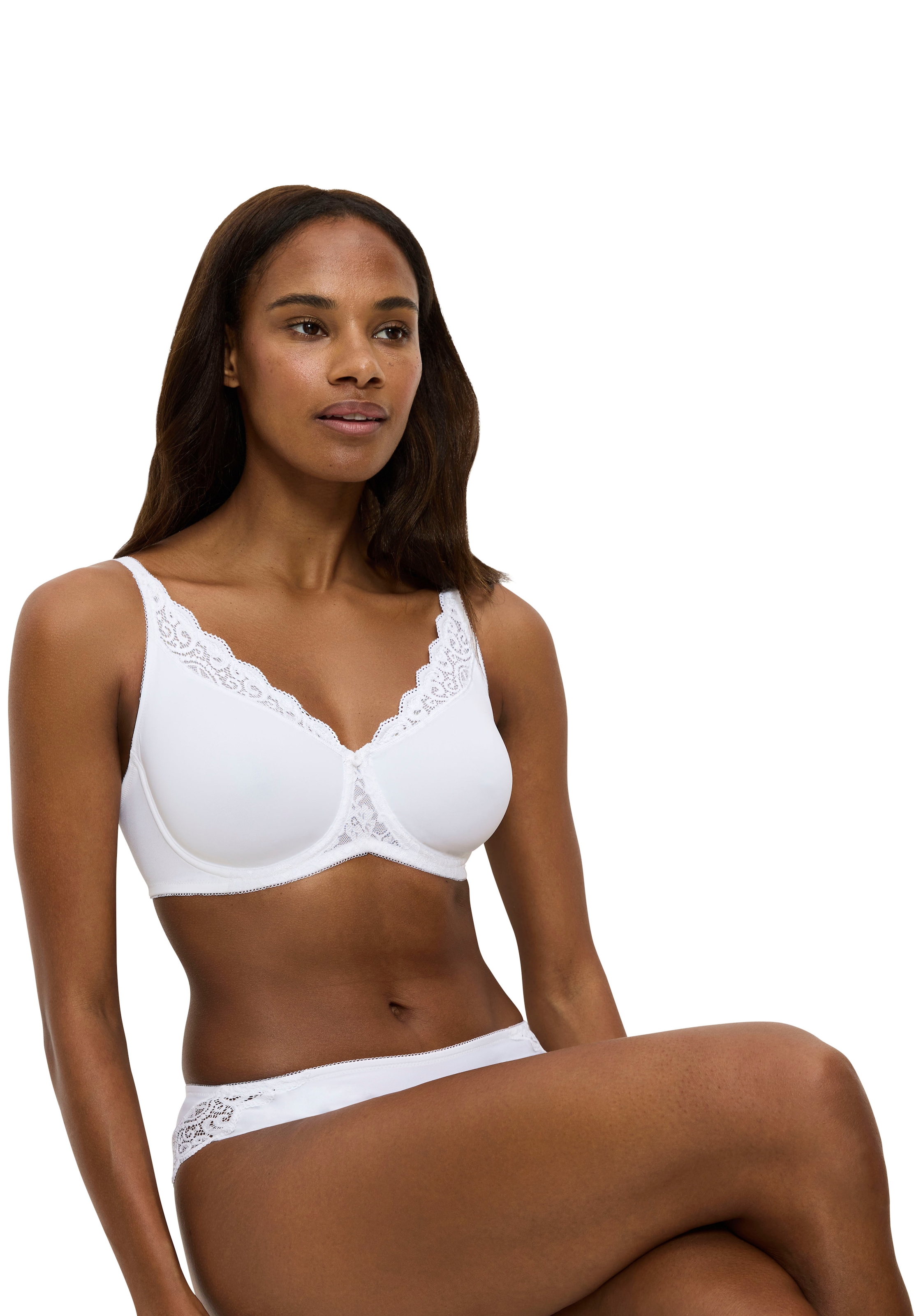 Triumph Minimizer-BH »Amourette«, verkleinert die Brust optisch, Spitzenakzente
