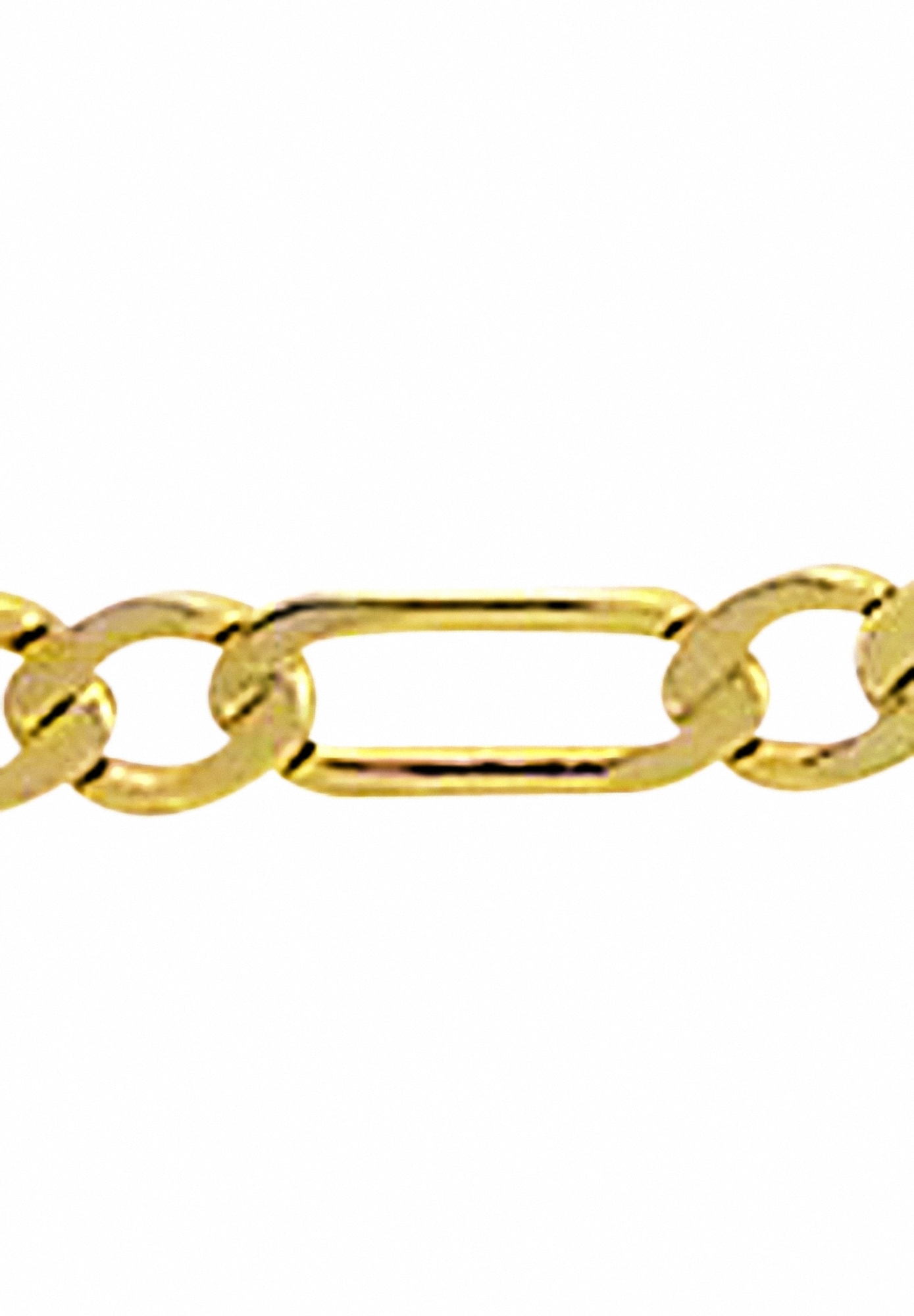 Goldarmband »585 Gold Figaro Armband 19 cm Ø 4 mm«